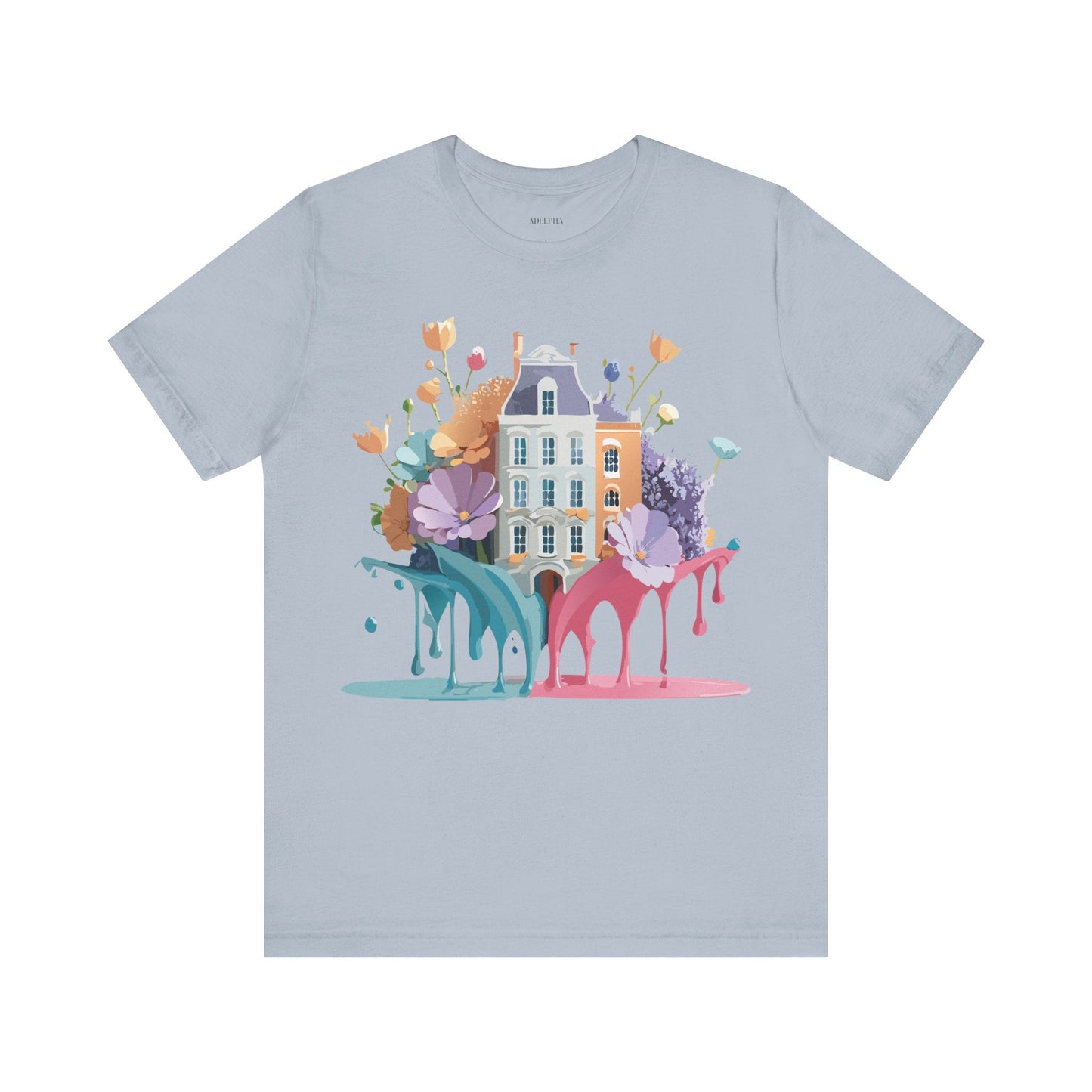 Amsterdam Graphic Tee Unisex Jersey Short Sleeve Shirt Travel Themed Original Artwork