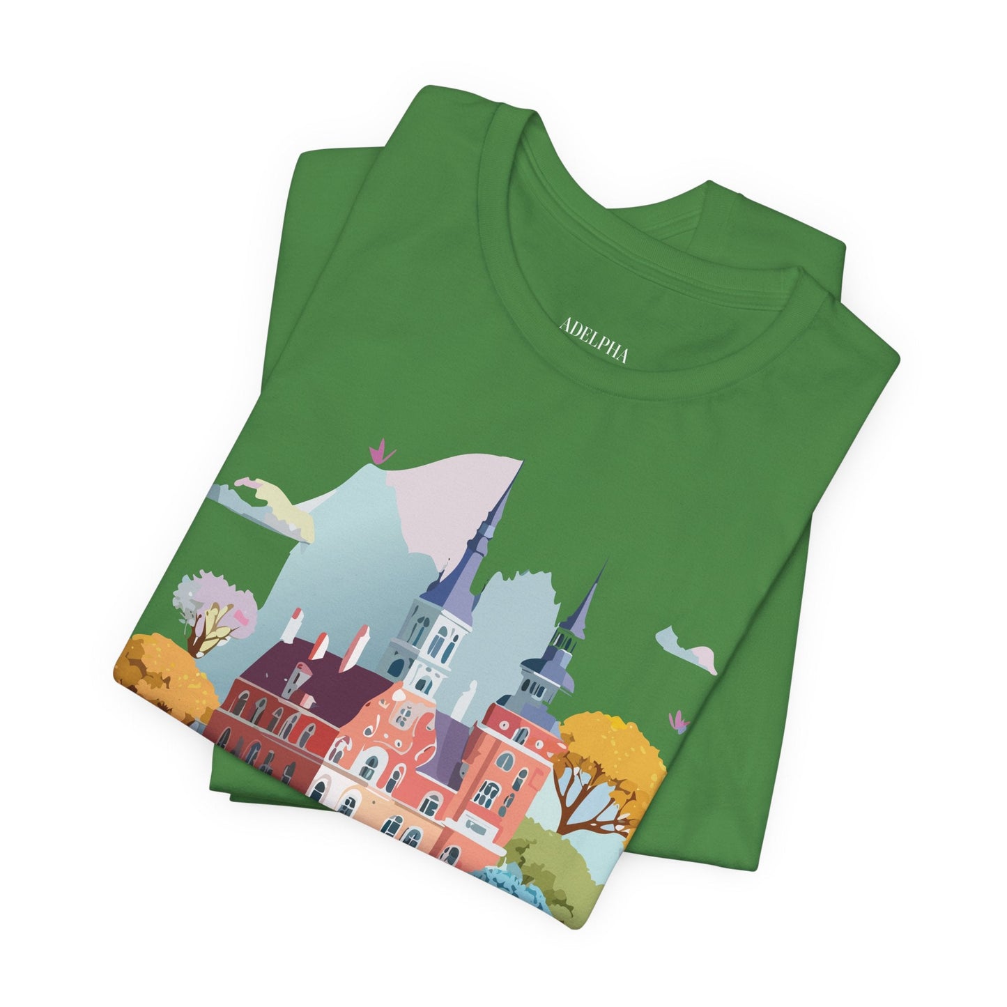 Germany Tourist Shirt Graphic Tee Unisex Vintage Inspired Design Adelpha Short Sleeve