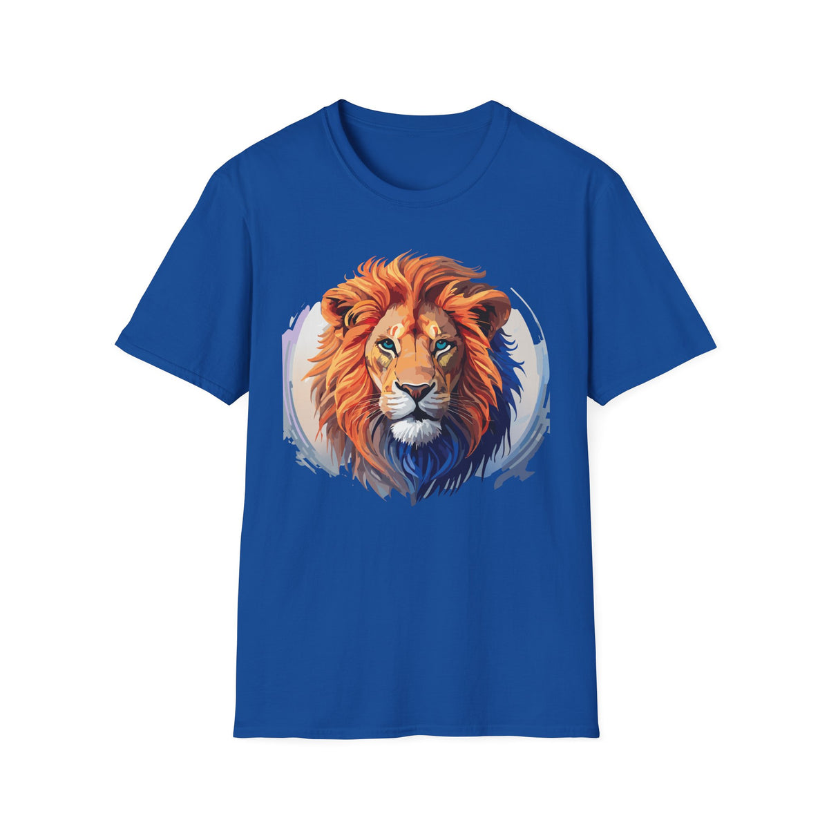 Regal Lion Face T-Shirt | Majestic Lion Portrait Tee