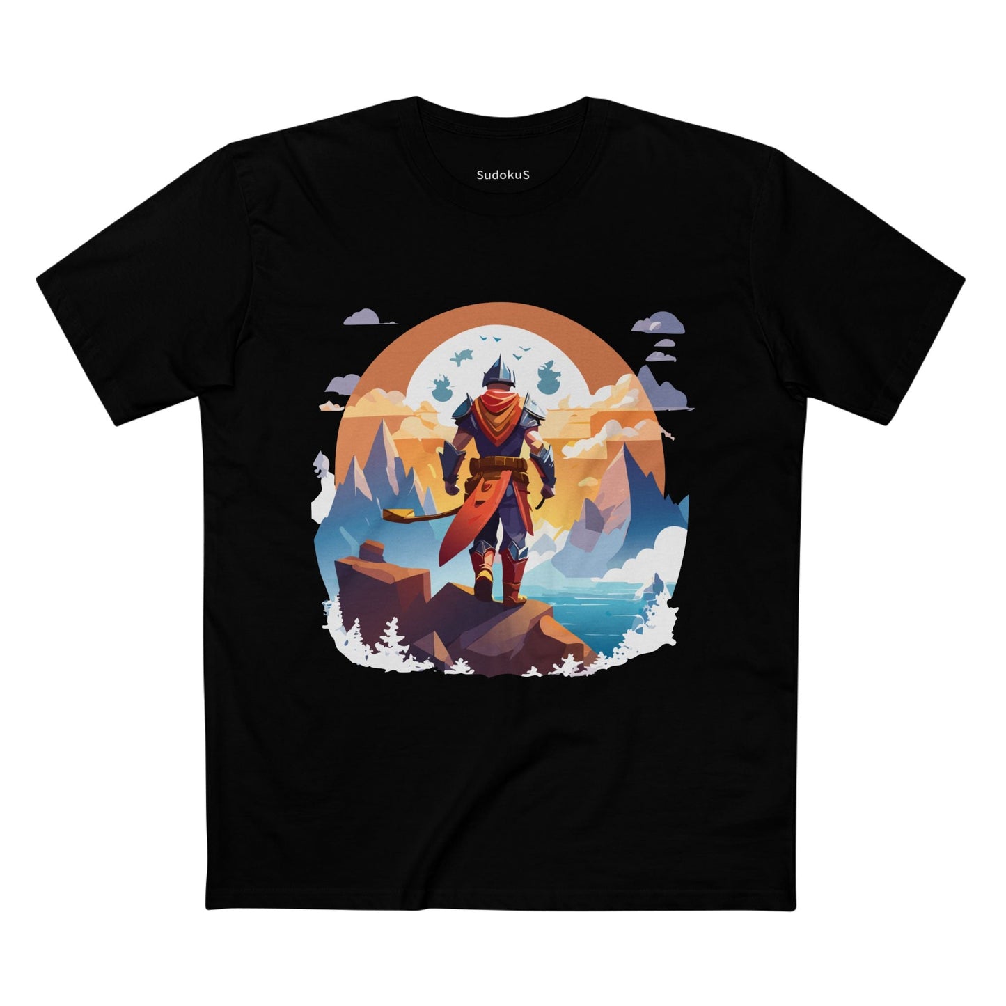 Adventures Graphic Unisex 100 Cotton Staple Tee 7