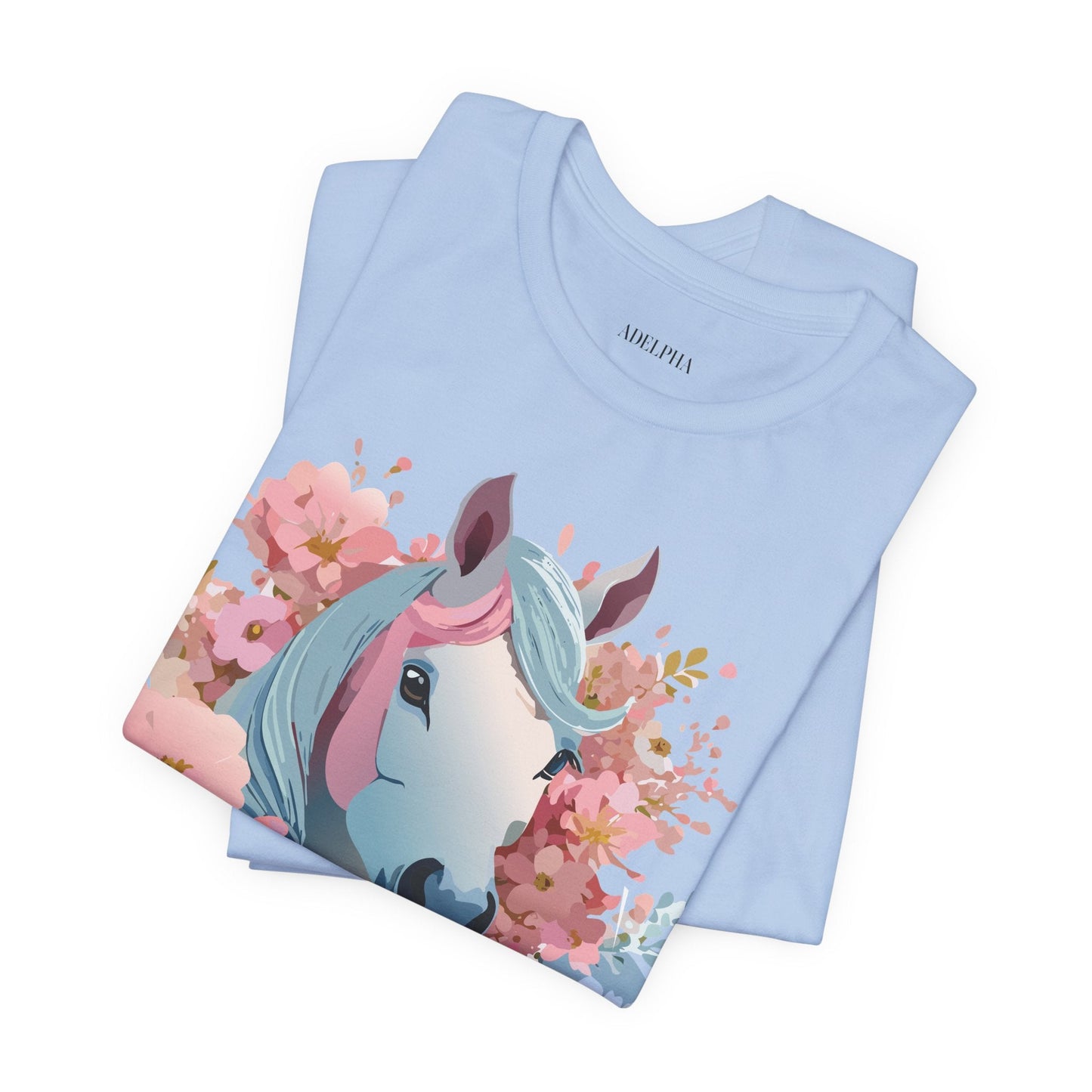 Horse Graphic Unisex 100 Cotton Vintage Animal Art T-Shirt 15