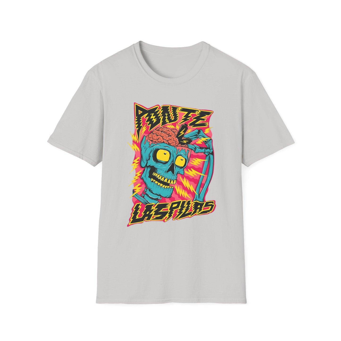 Skull Tee Shirt Unisex Skeleton Shirt Gildan Softstyle 64000 100 Percent Ring Spun Cotton