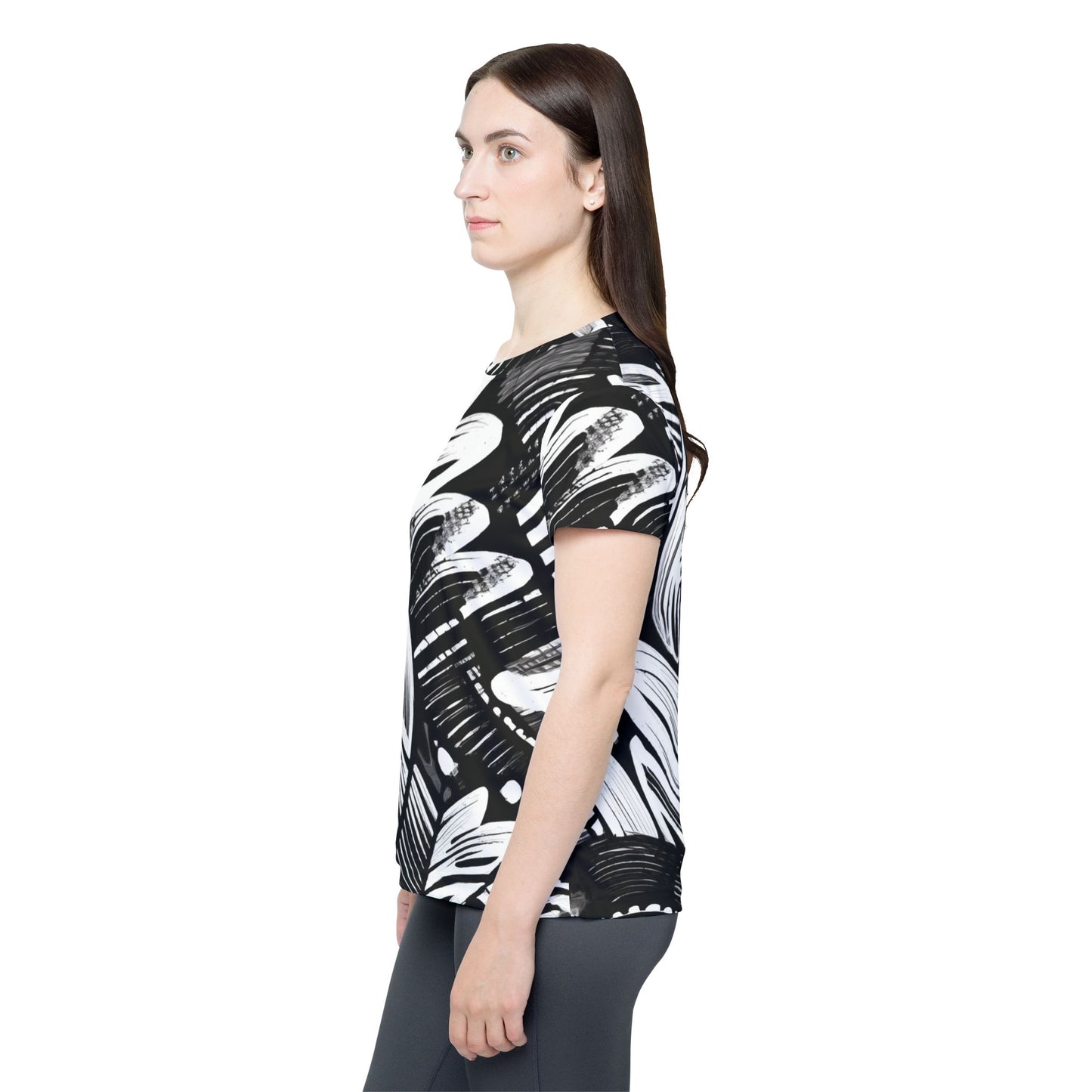 Abstract Print Shirt, Shirt with Abstract Print