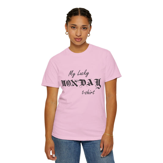 Unisex T-shirt with weekdays design