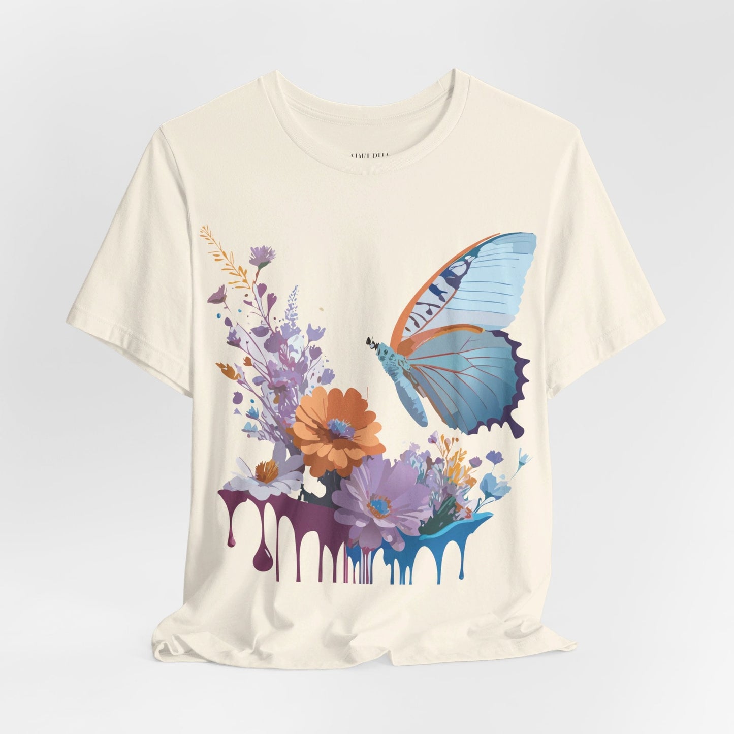 Adelpha Vintage Inspired Graphic Tee Unisex Short Sleeve Artwork