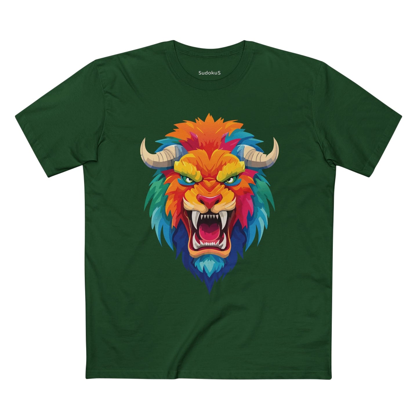 Cartoon Monsters Graphic Unisex 100 Cotton Staple Tee 15