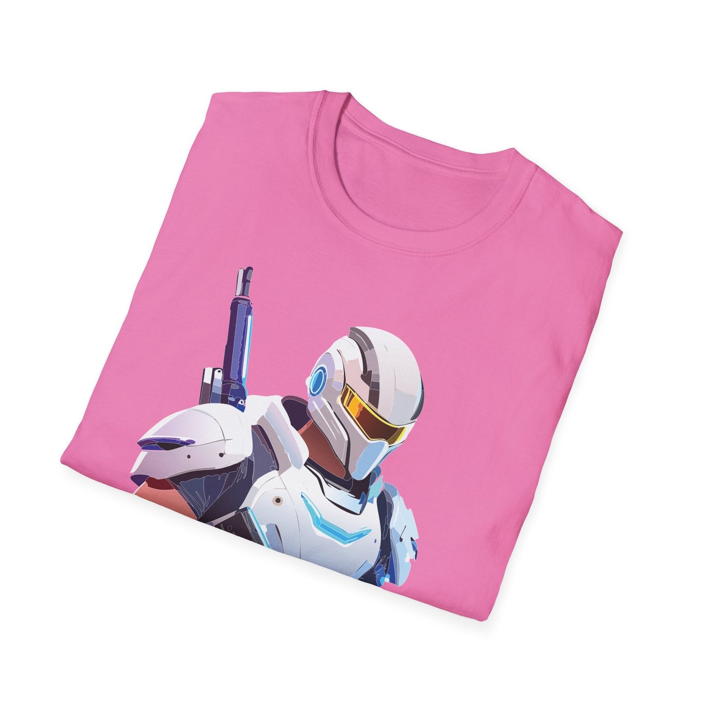 Robocop T Shirt Unisex Softstyle 64000 Gildan 100 Percent Ring Spun Cotton Graphic Tee