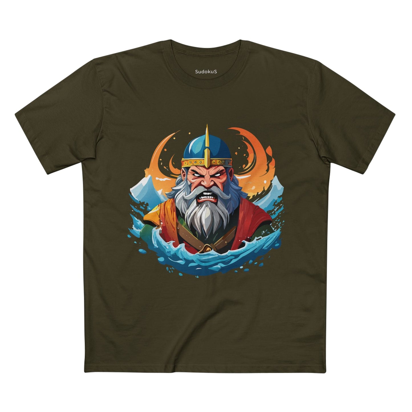 Viking Graphic Unisex 100 Cotton Staple Tee 24