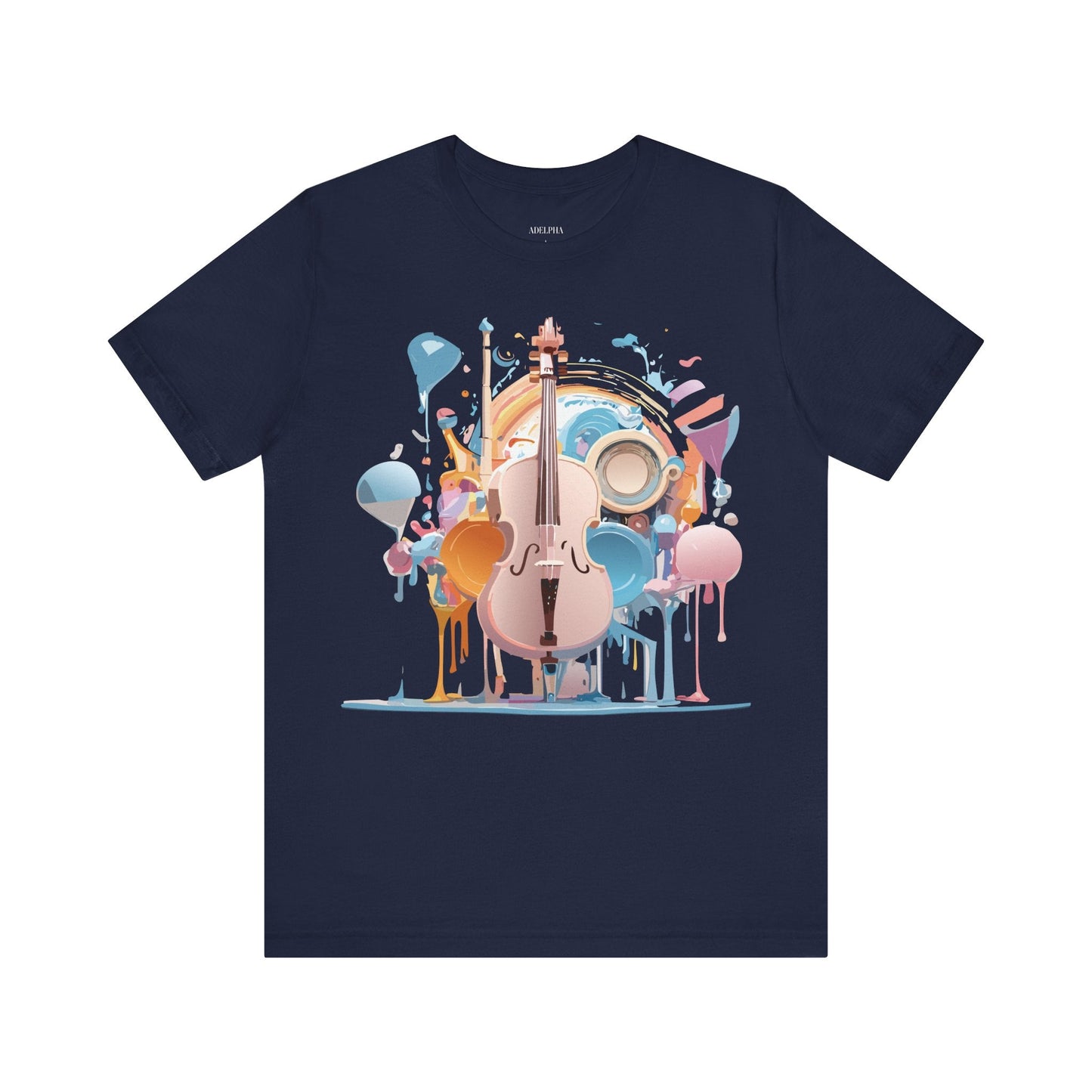 Music Graphic T Shirt Unisex Adelpha Artwork Vintage Inspired Art Design Tee Collection