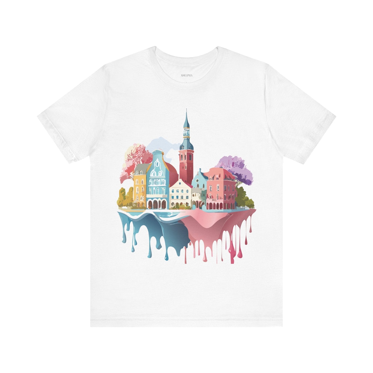 Germany Tourist Shirt Unisex Graphic Tee With Vintage Adelpha Artwork Short Sleeve