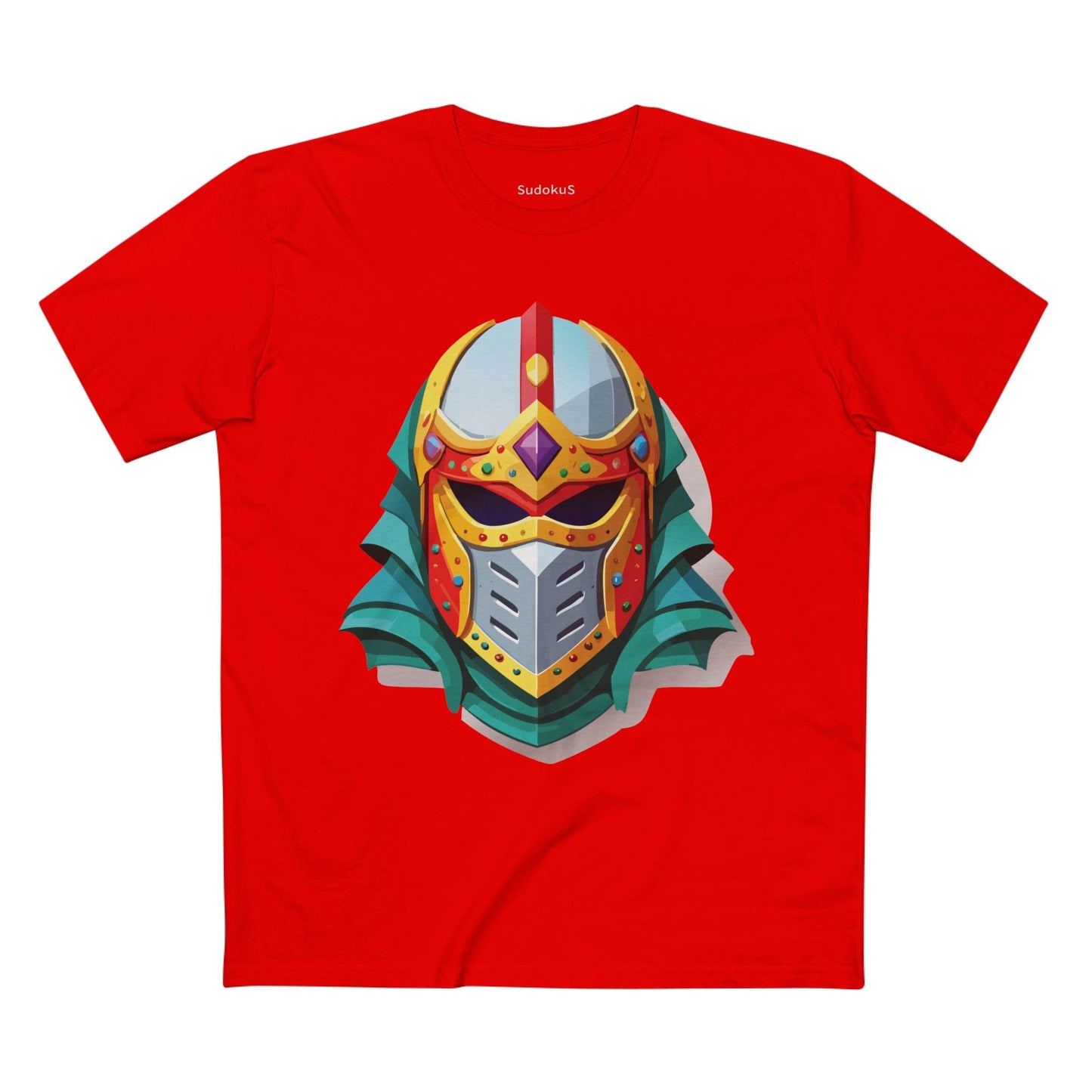 Mask Graphic Unisex 100 Cotton Staple Tee 16