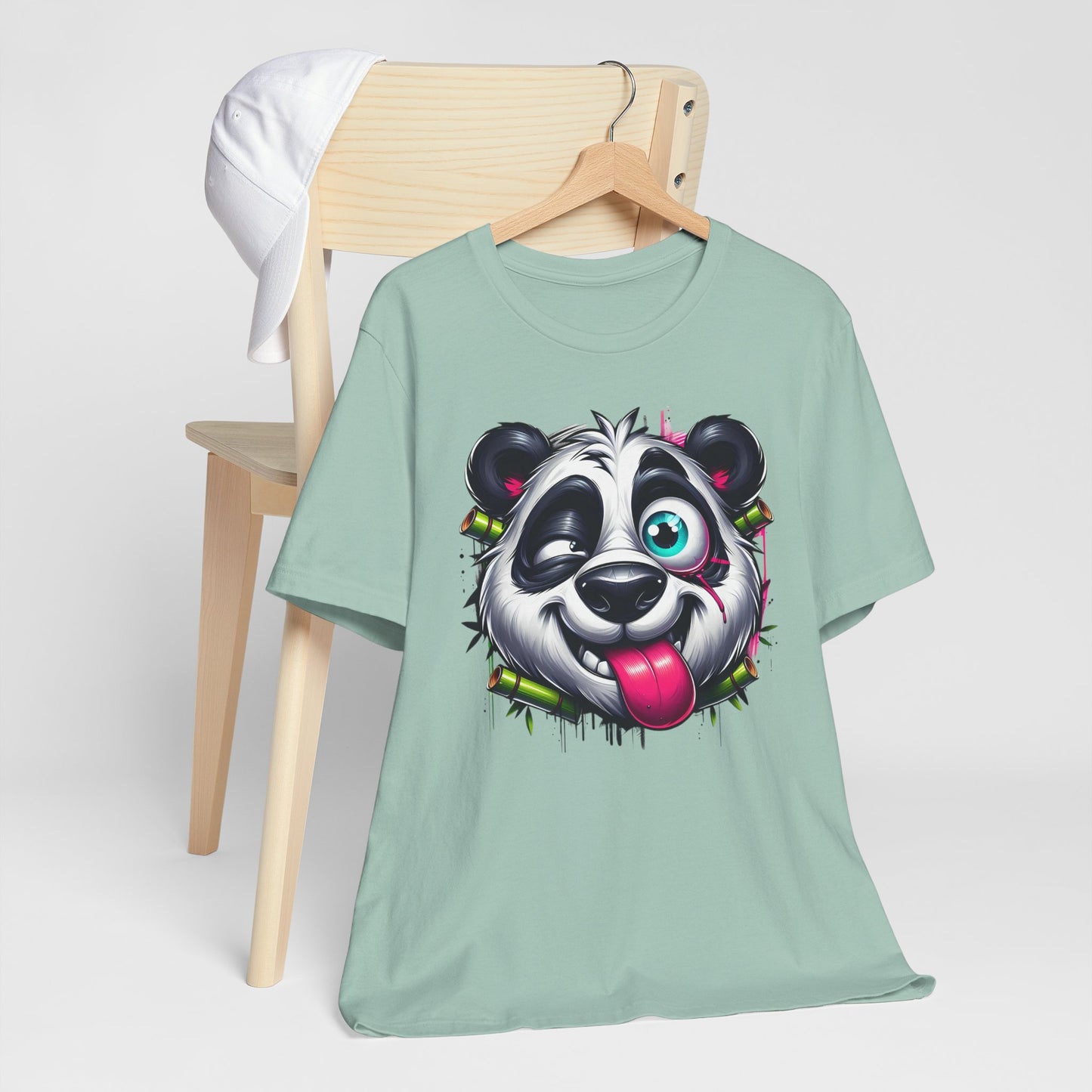 DiDi Panda Shirt, Funny Animal T-Shirt, Cartoon Top, Funny Panda Tee Shirt, Animal Tees, Art Design T-Shirt, Graphic Tee