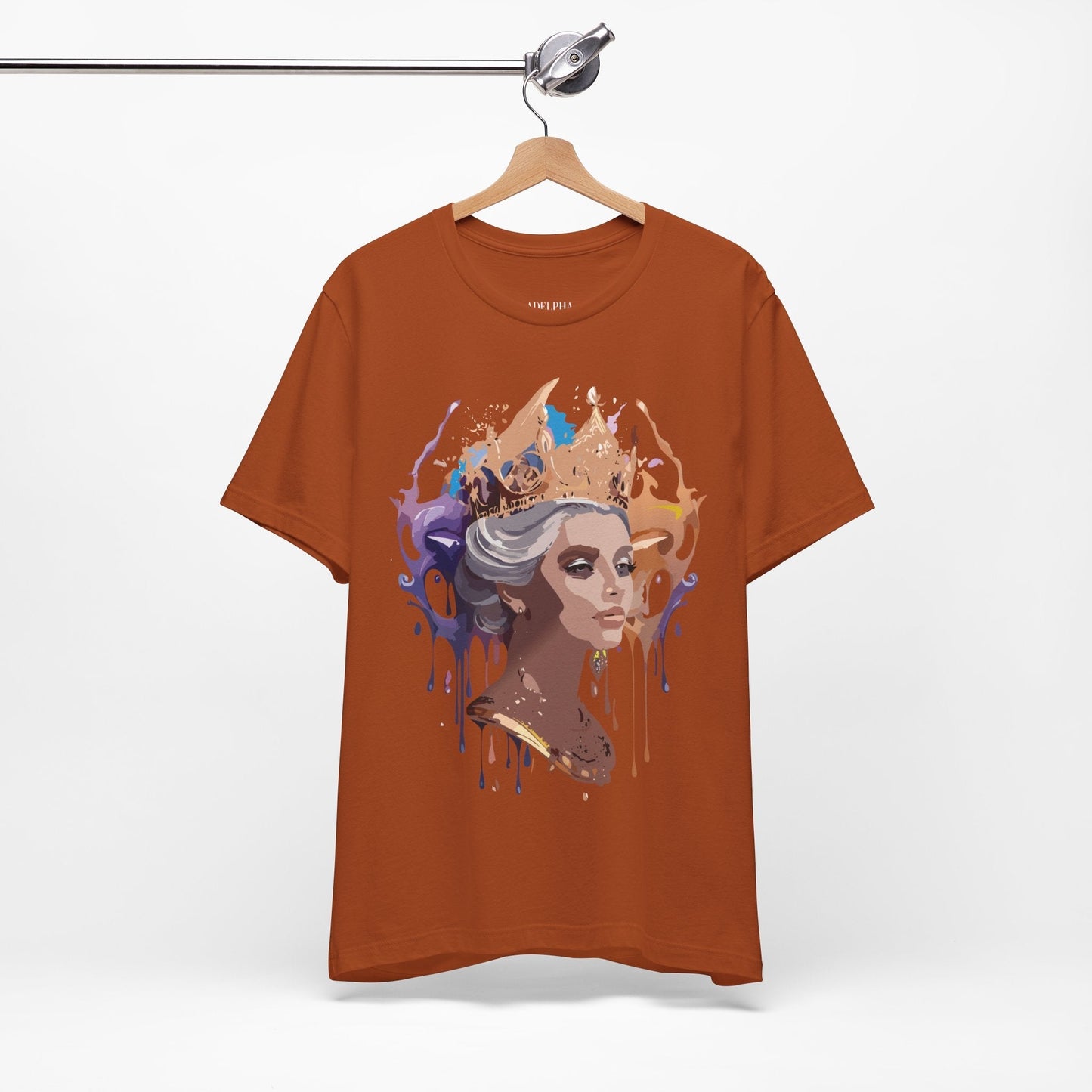 Queen Graphic T Shirt Adelpha Unisex Jersey Short Sleeve Art Design Tee Vintage Inspired Artwork