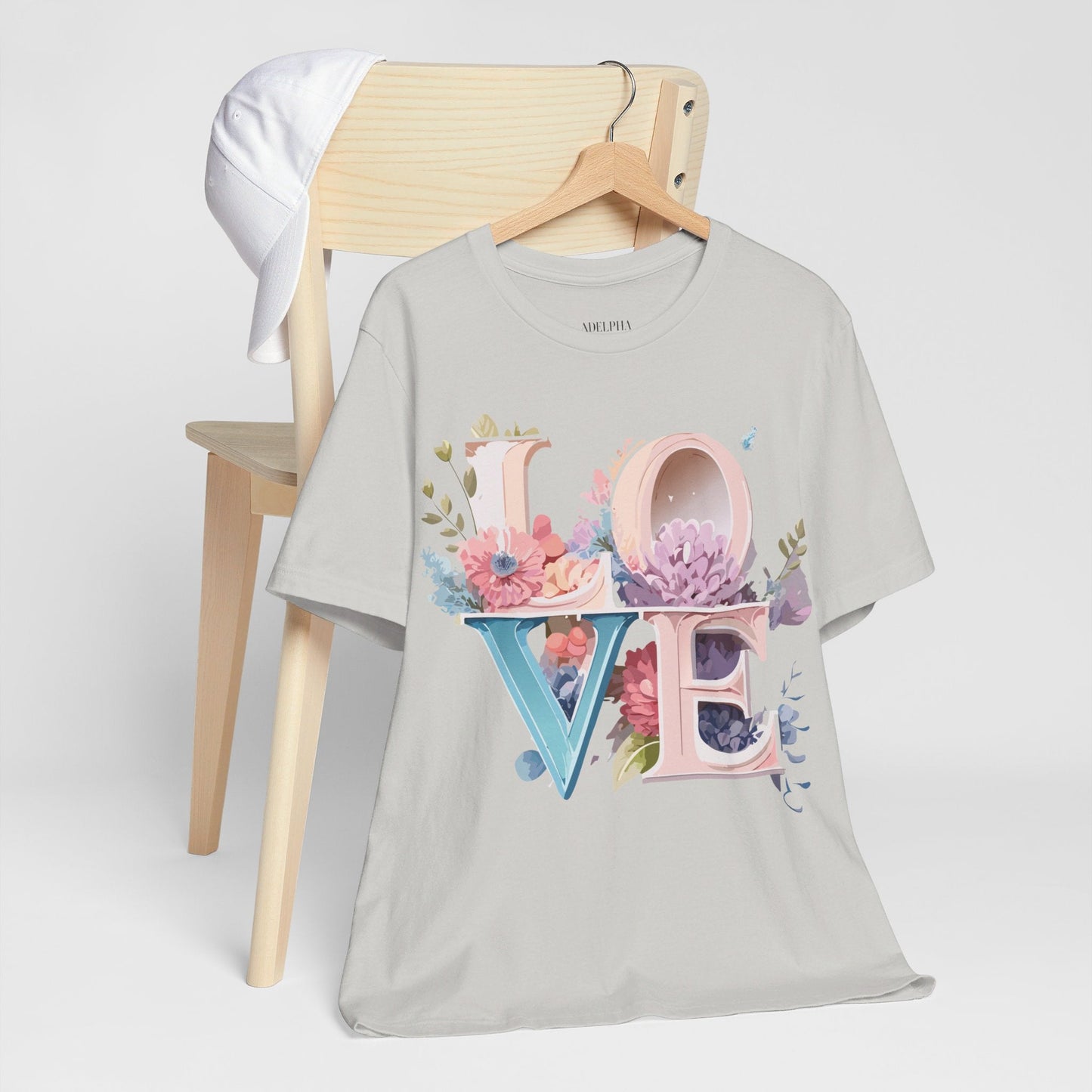Adelpha Vintage Inspired Graphic T Shirt Unisex Jersey Short Sleeve Valentine Design