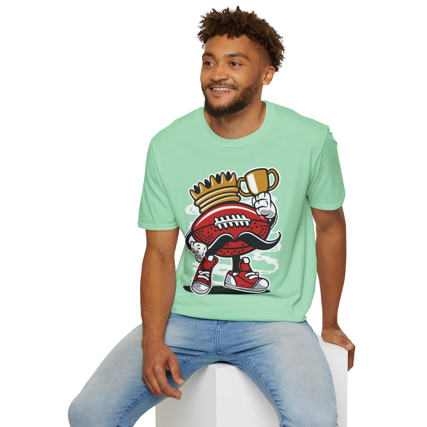 Cartoon T Shirt Animation T Shirt Funny Graphic Tee Unisex Softstyle Gildan 64000 Ringspun Cotton