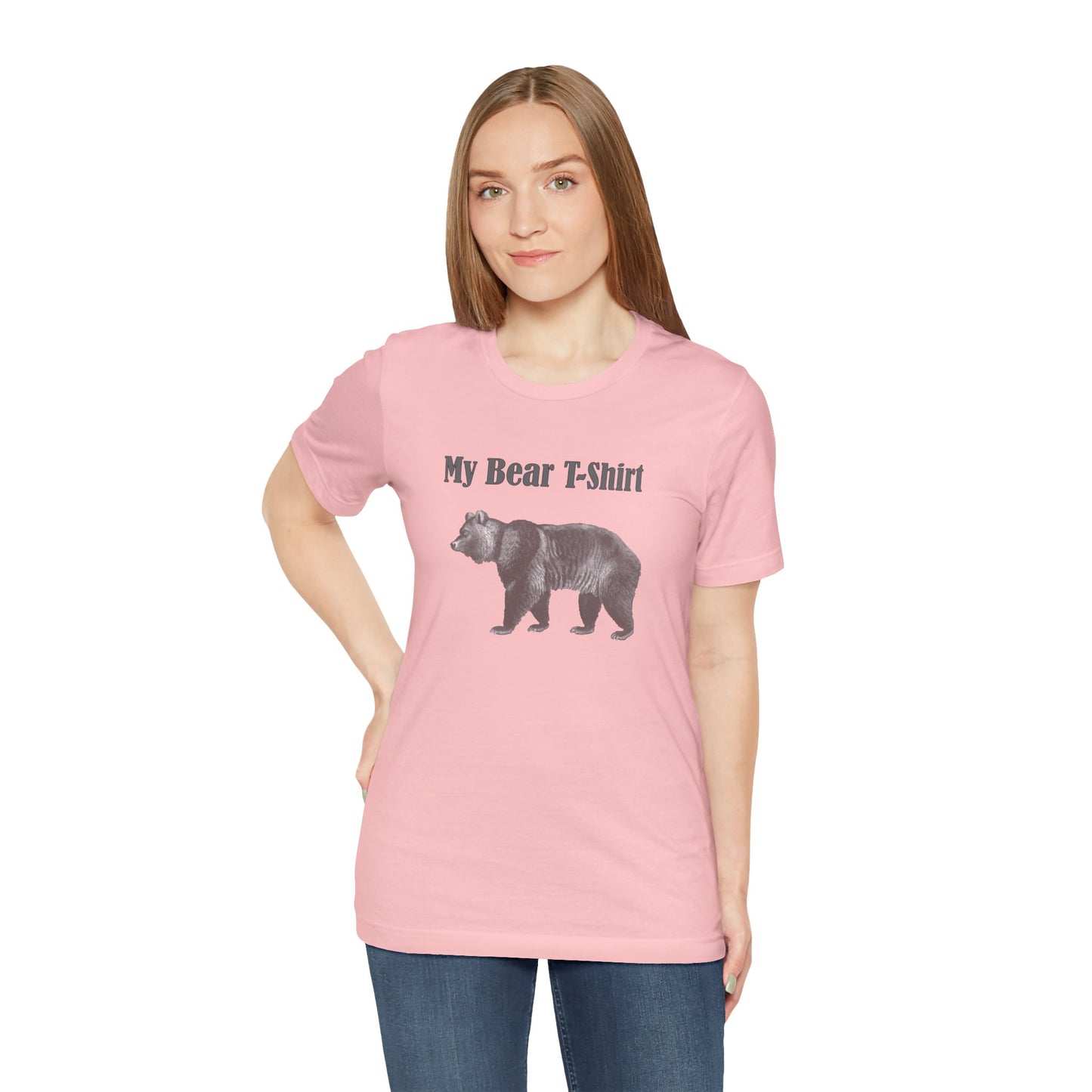 Unisex Cotton Tee Shirt with animals Print