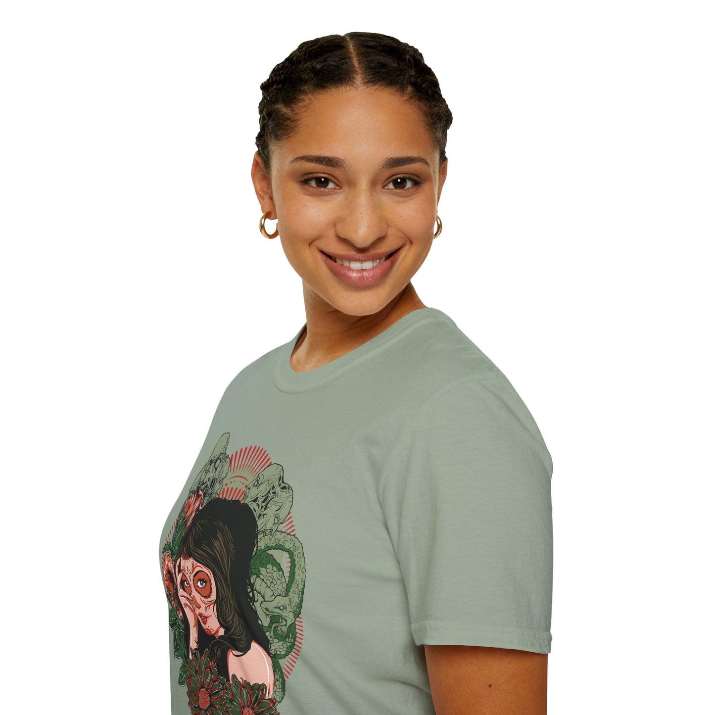 Art Design Graphic Tee Shirt Unisex Softstyle Cotton Art Shirt for Graphic Lovers