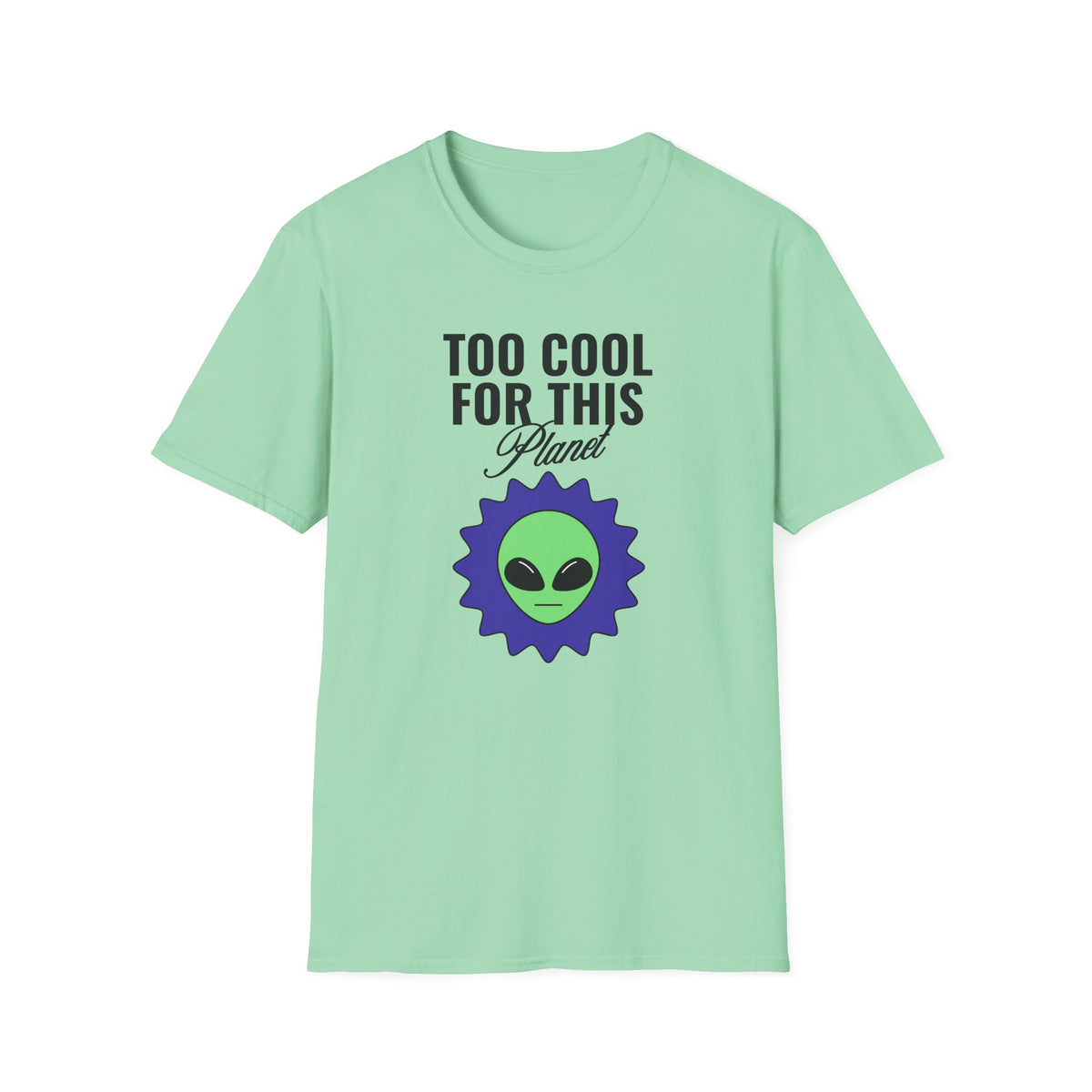 Alien Graphic Funny UFO Graphic Tee Gildan Unisex 100 Cotton Tee Shirt r110