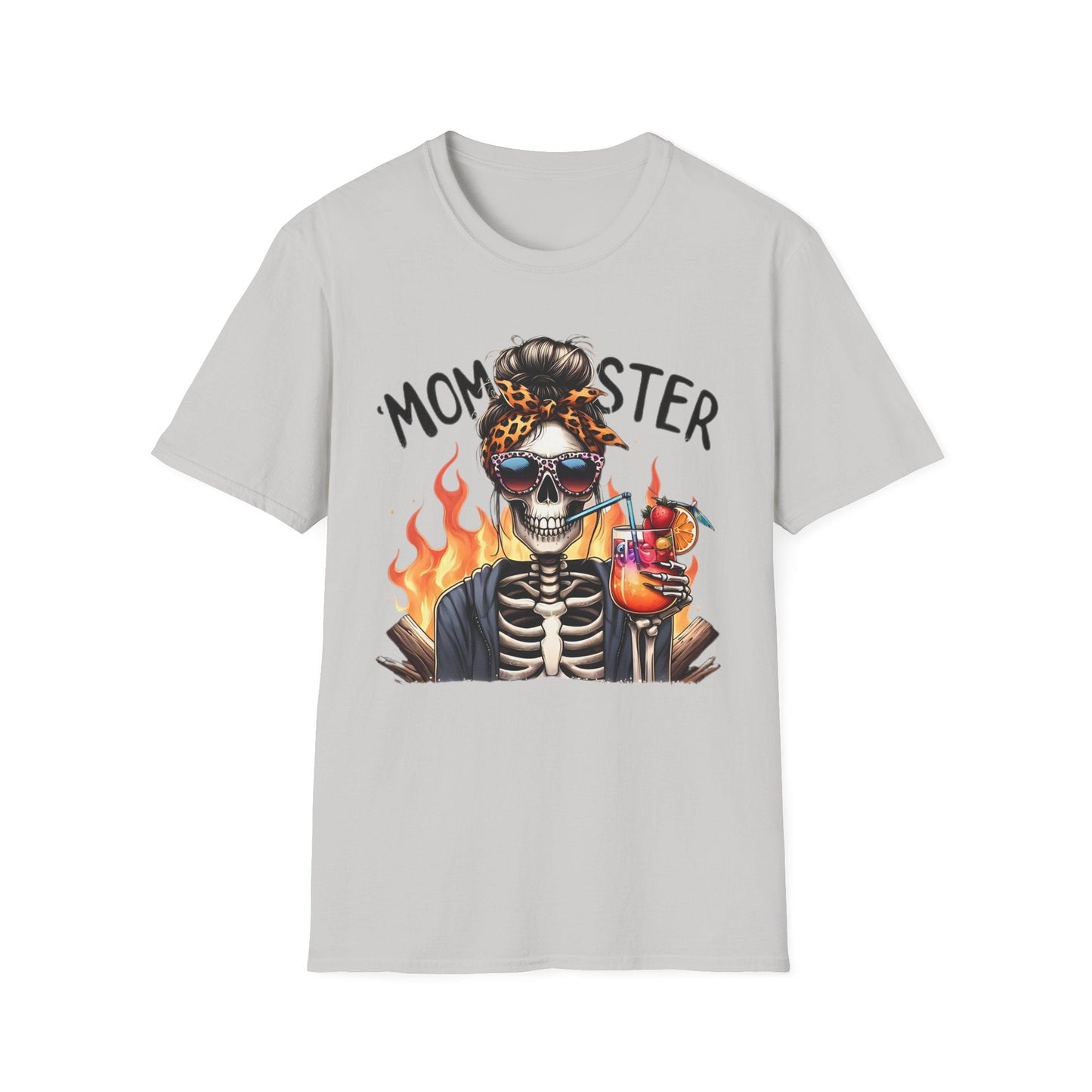 Skull Graphic Unisex Cotton T-shirt with Skeleton Artwork Design 13