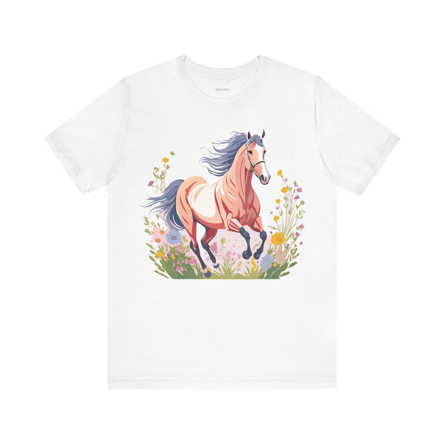 Horse Graphic Unisex 100 Cotton Vintage Animal Art T-Shirt 9