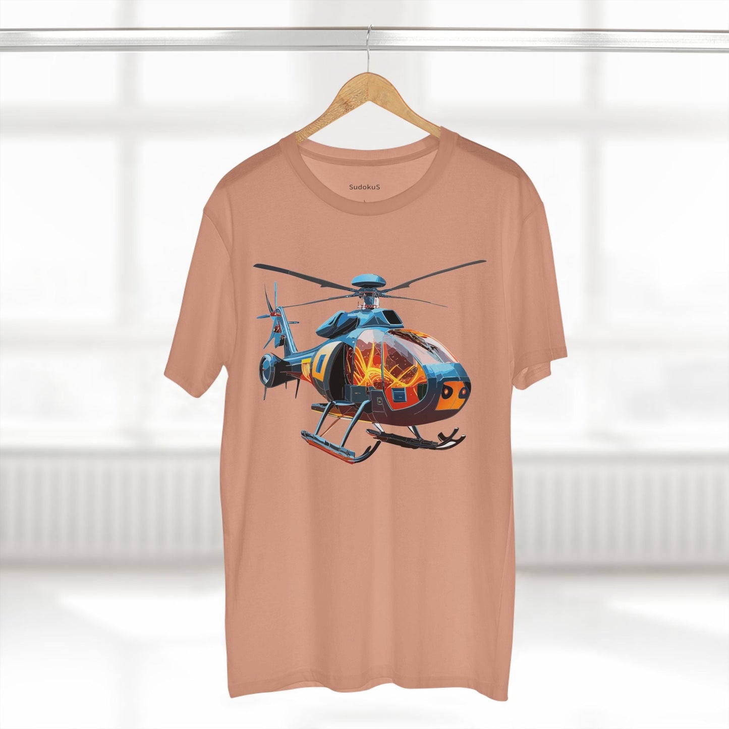 Chopper Graphic Unisex 100 Cotton Staple Tee 4