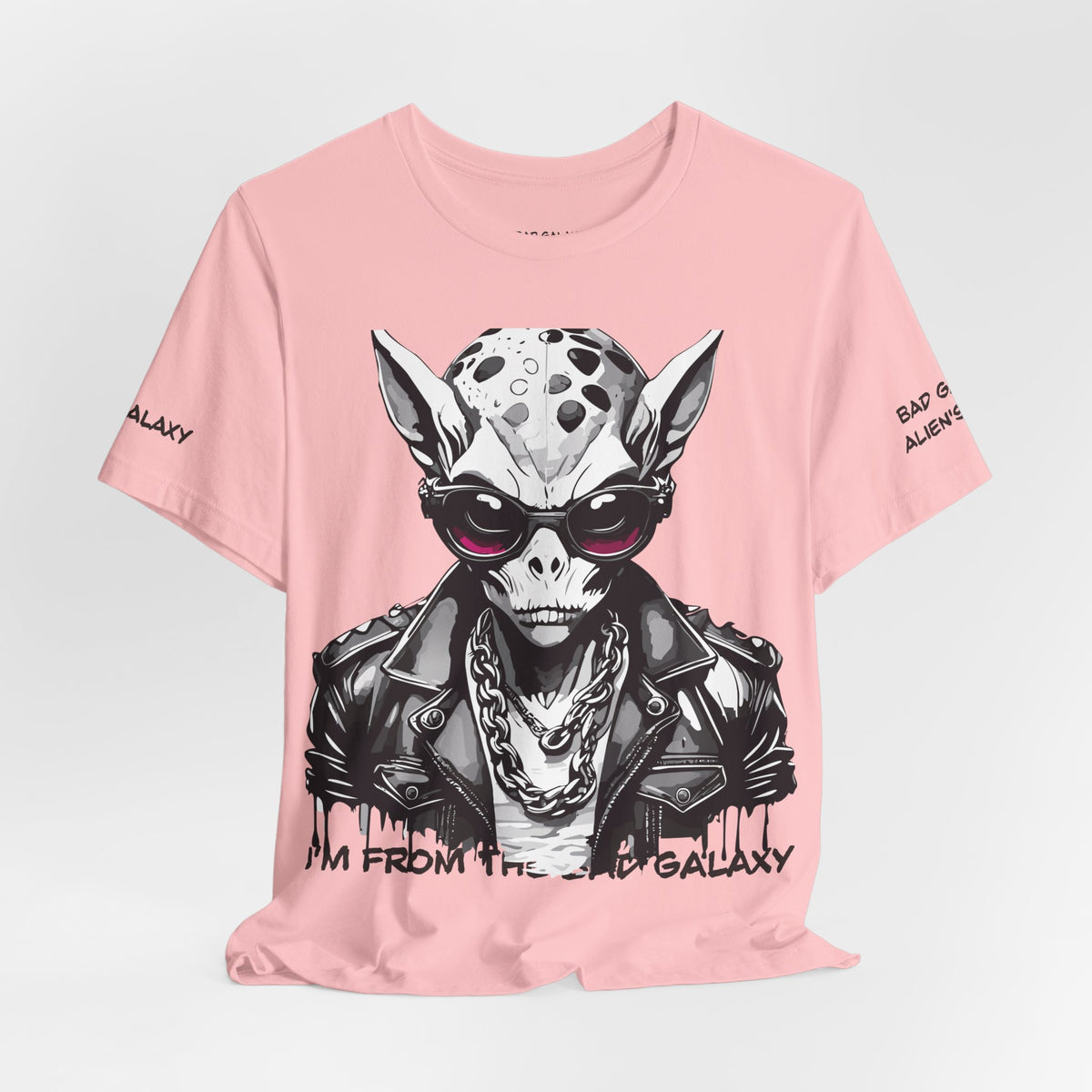 Alien Graphic Unisex Cotton Bella+Canvas Tee with Art Design b50