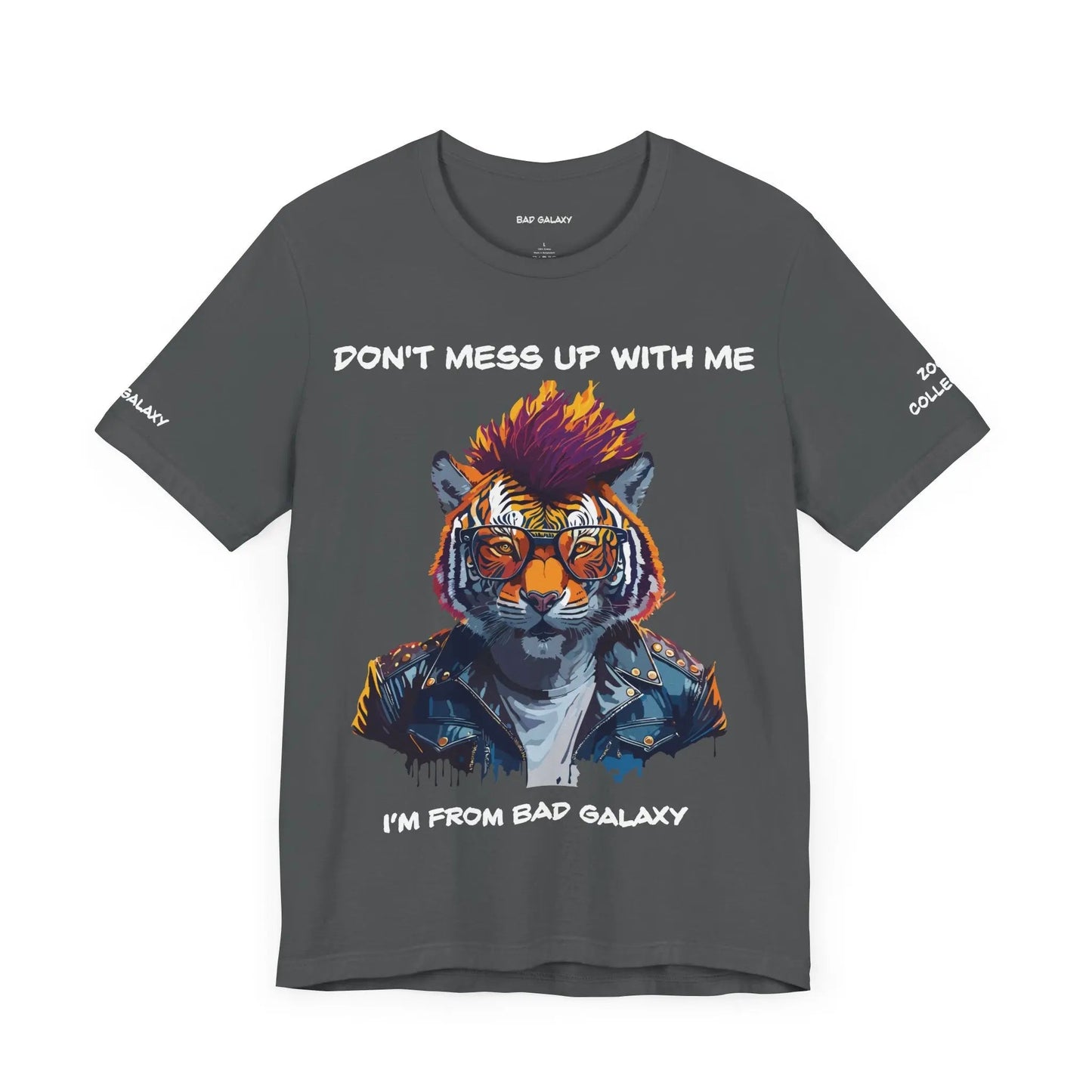 Bad Galaxy Animal T Shirt Cotton Comfort Eco Friendly Inks Printed In USA Free Shipping