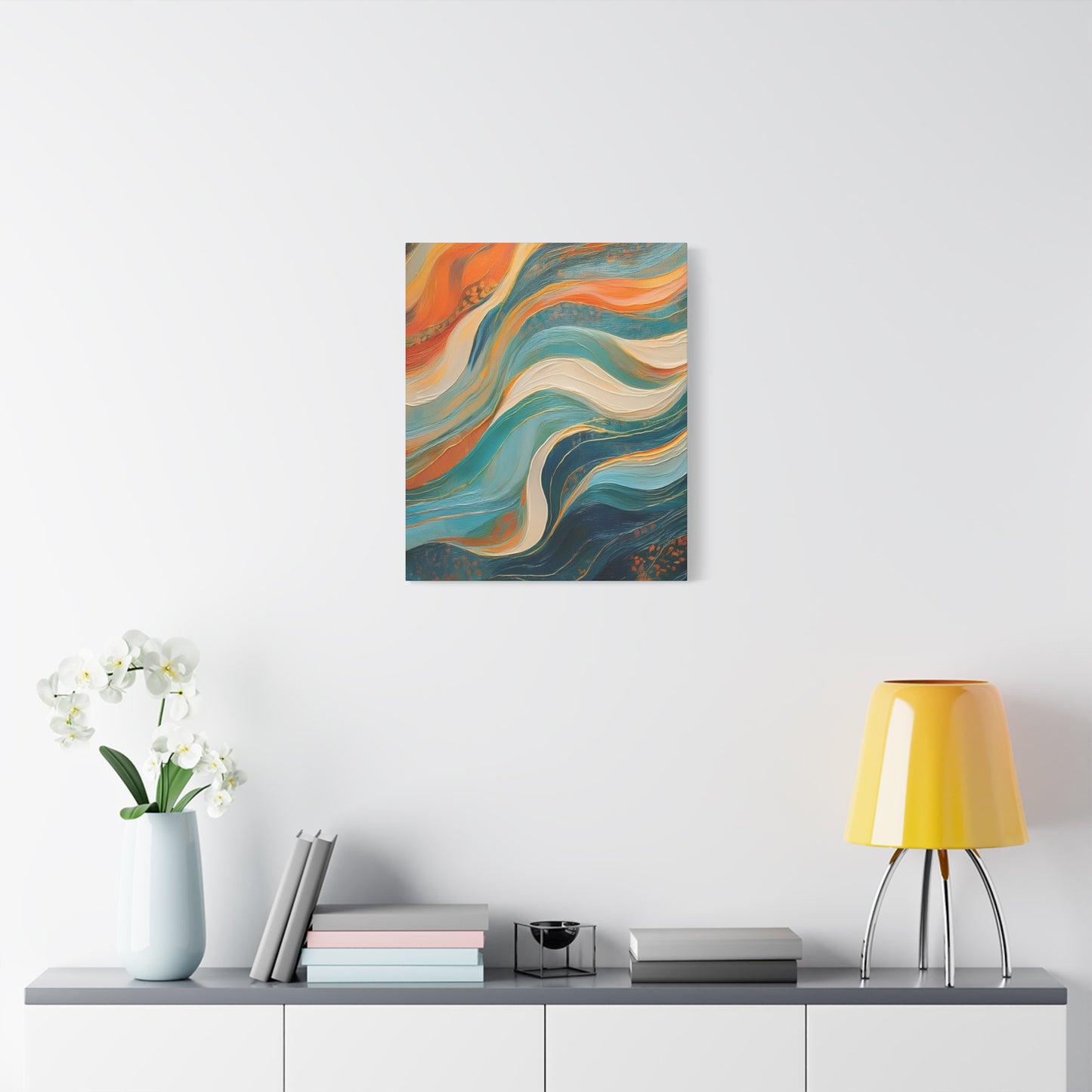 Abstract Oil Painting Print Canvas 20x24,20x30,24x30 24x32,24x36,30x40 32x48,36x48,40x60 Pine-Wood Inner Frame ABS-98