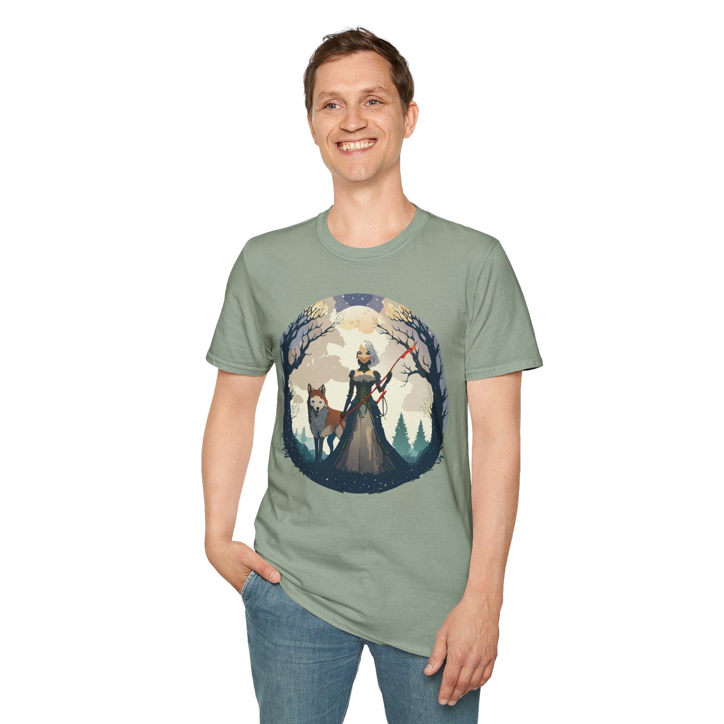 Womens Graphic T Shirts Ladies Art Design Tee Unisex Softstyle Cotton Tee Everyday Comfort
