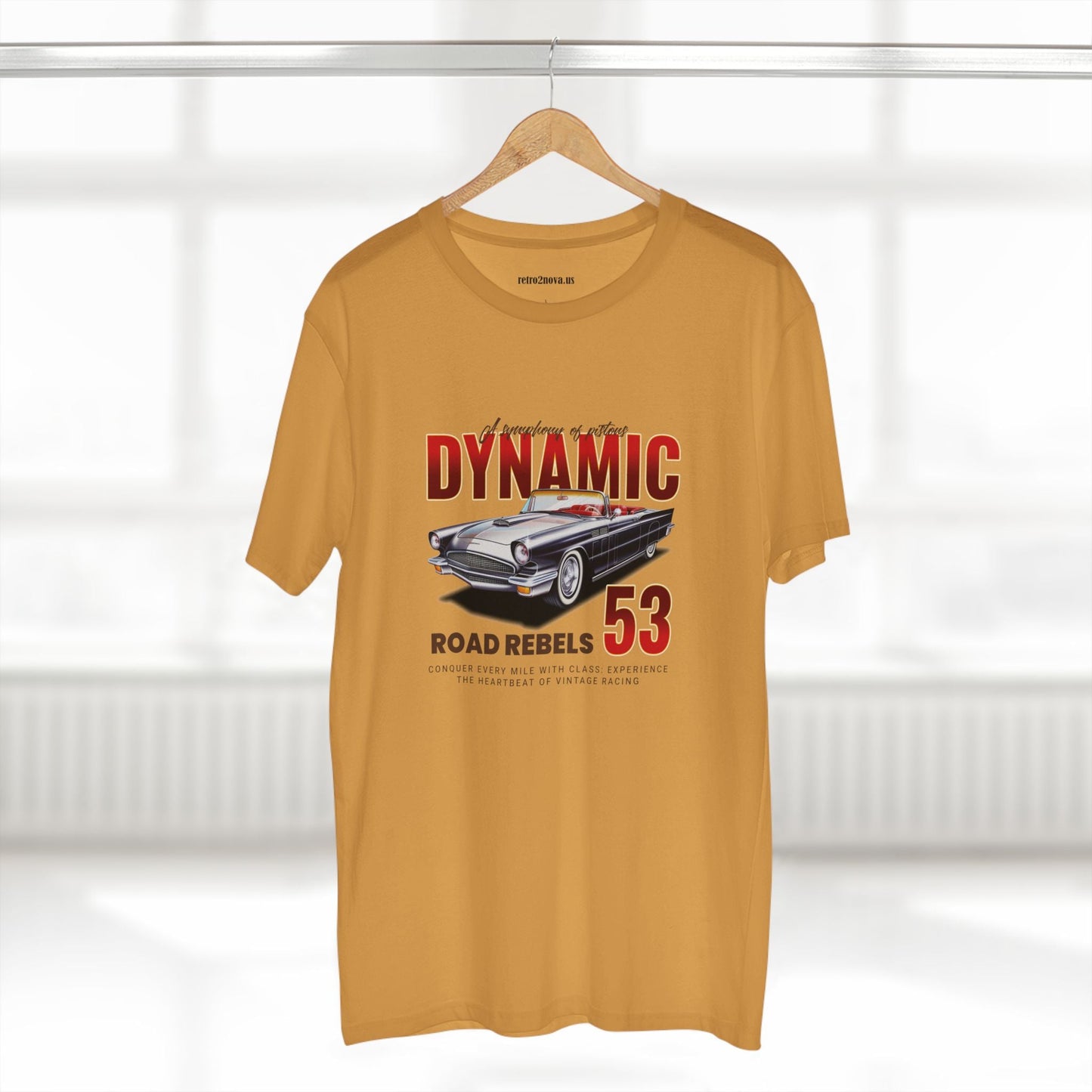 Retro Car Shirts RC 15 Vintage Automobile Tee Unisex Premium Cotton Art Design Original Art Edition