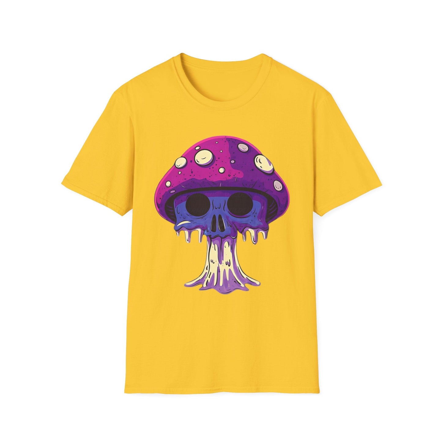 Mashroom Tee Shirt Unisex Funny Mashroom Graphic Softstyle Tee Gildan 64000 Quality Cotton