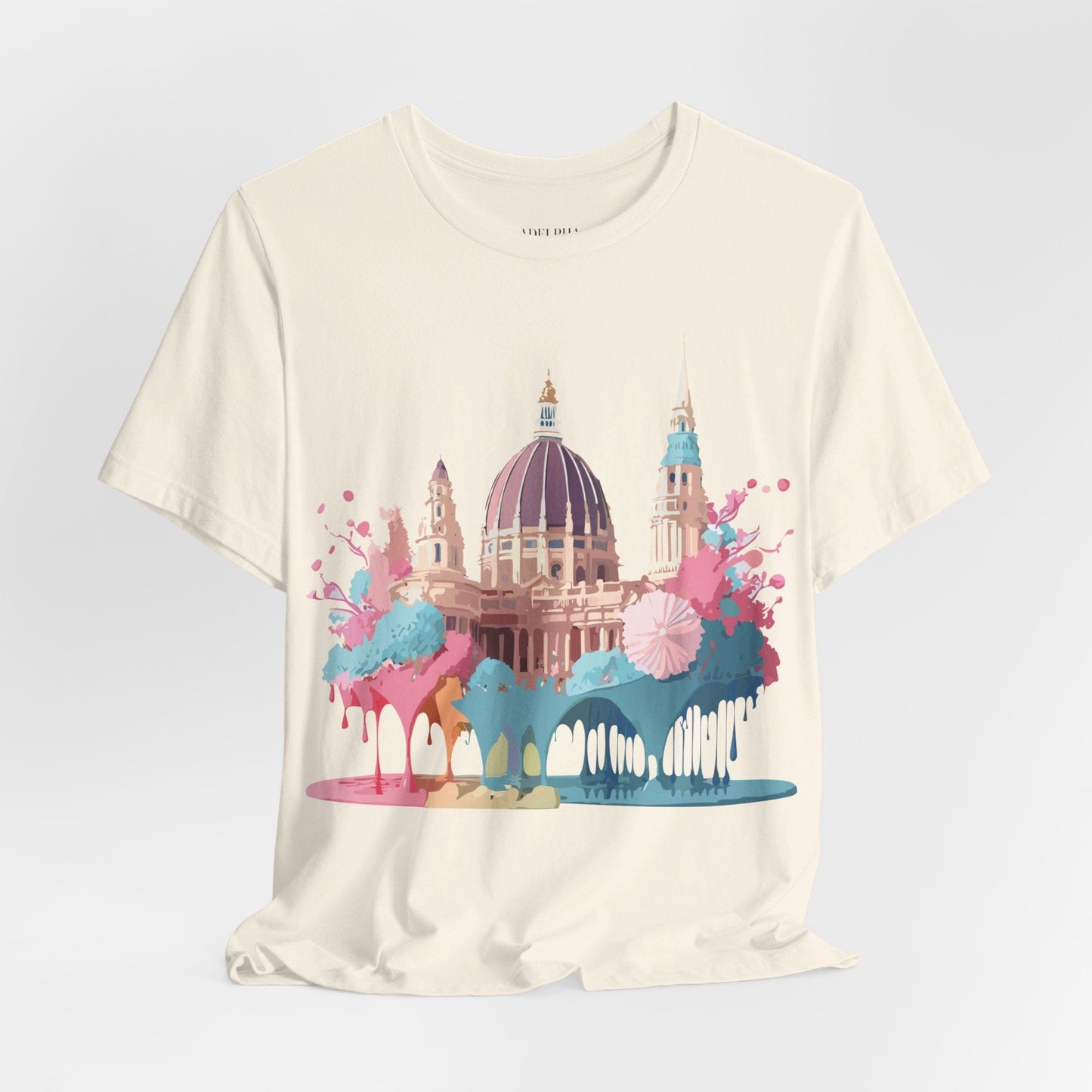 Vienna Tourist Shirt Graphic Tee Unisex Jersey Short Sleeve Vintage Inspired Artwork Adelpha
