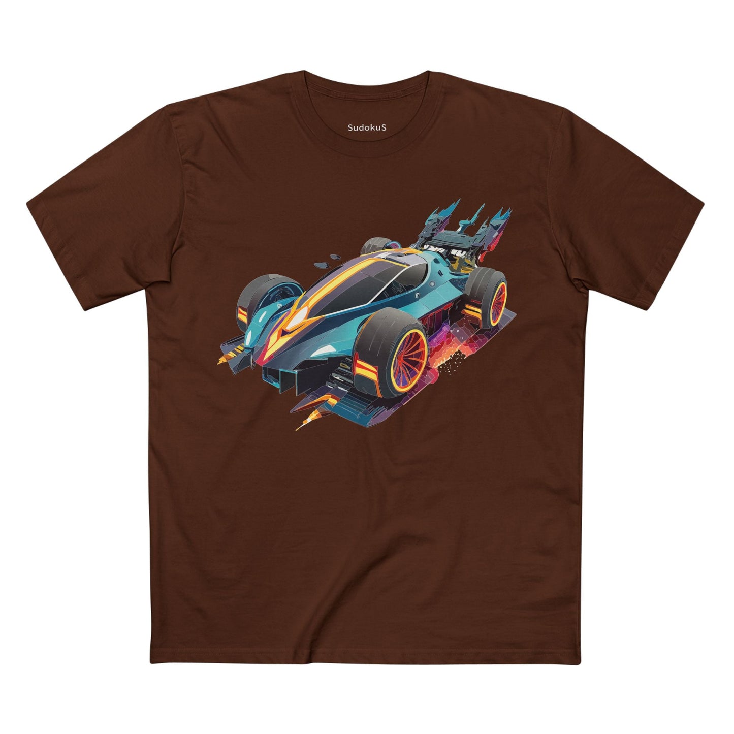 Car Graphic Unisex 100 Cotton Staple Tee 20