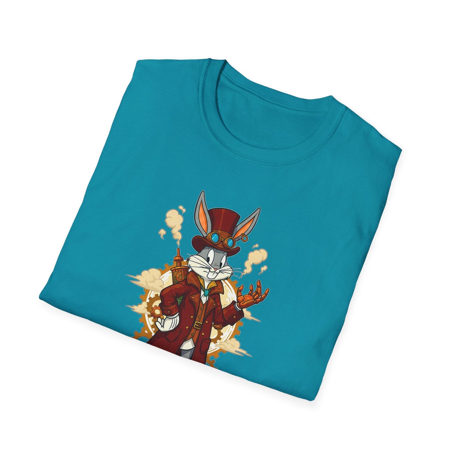 Bugs Bunny Shirt Cartoon T Shirt Unisex Gildan Softstyle 64000 Cotton Tee For Animation Fans