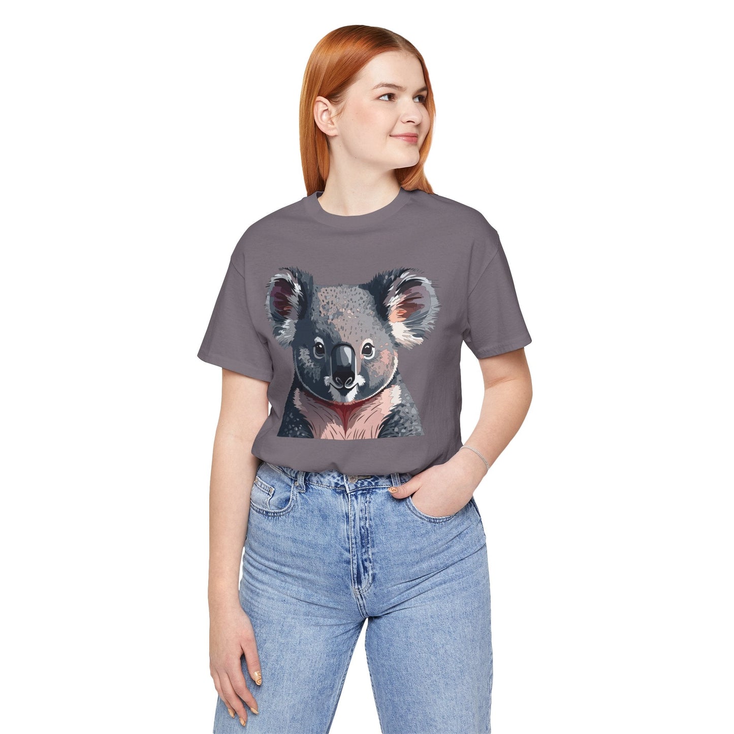 Unisex Animal Shirt Graphic Tee With Wildlife Art Design Animal Print Short Sleeve Casual Wear