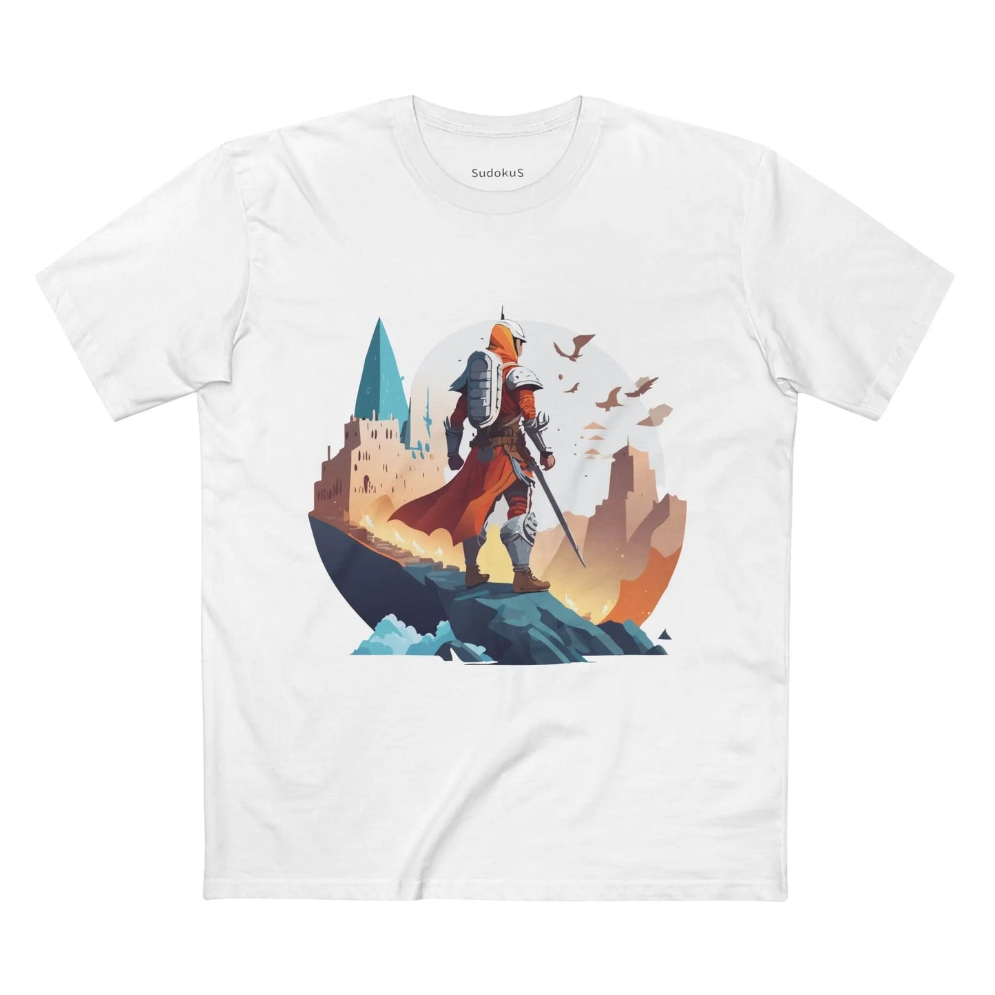 Adventures Graphic Unisex 100 Cotton Staple Tee 20