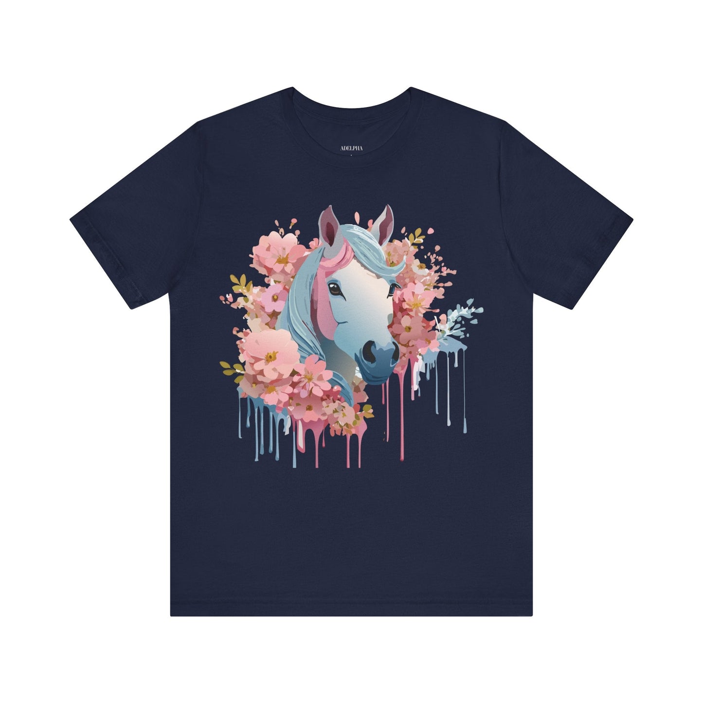 Horse Graphic Unisex 100 Cotton Vintage Animal Art T-Shirt 14