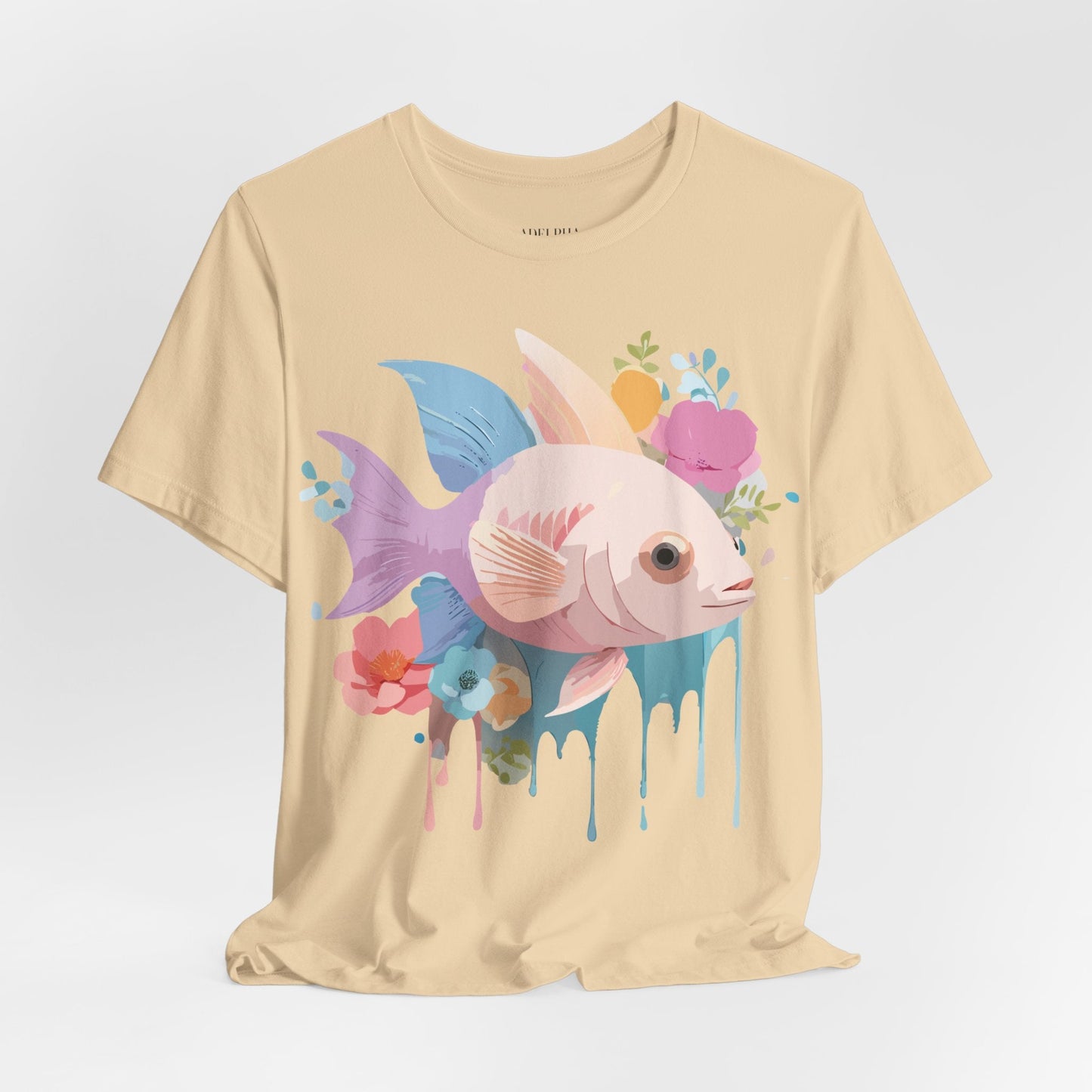 Adelpha Graphic Unisex Tee With Vintage Inspired Artwork Short Sleeve Premium Quality Cotton