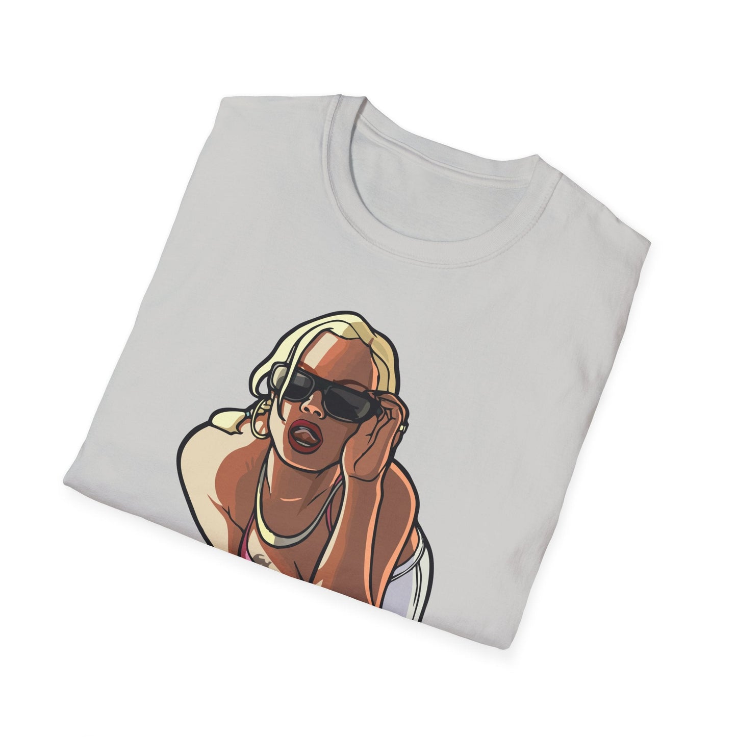 Cartoon Animation T Shirt Funny Tee Unisex Gildan Softstyle 64000 100 Percent Ring Spun Cotton