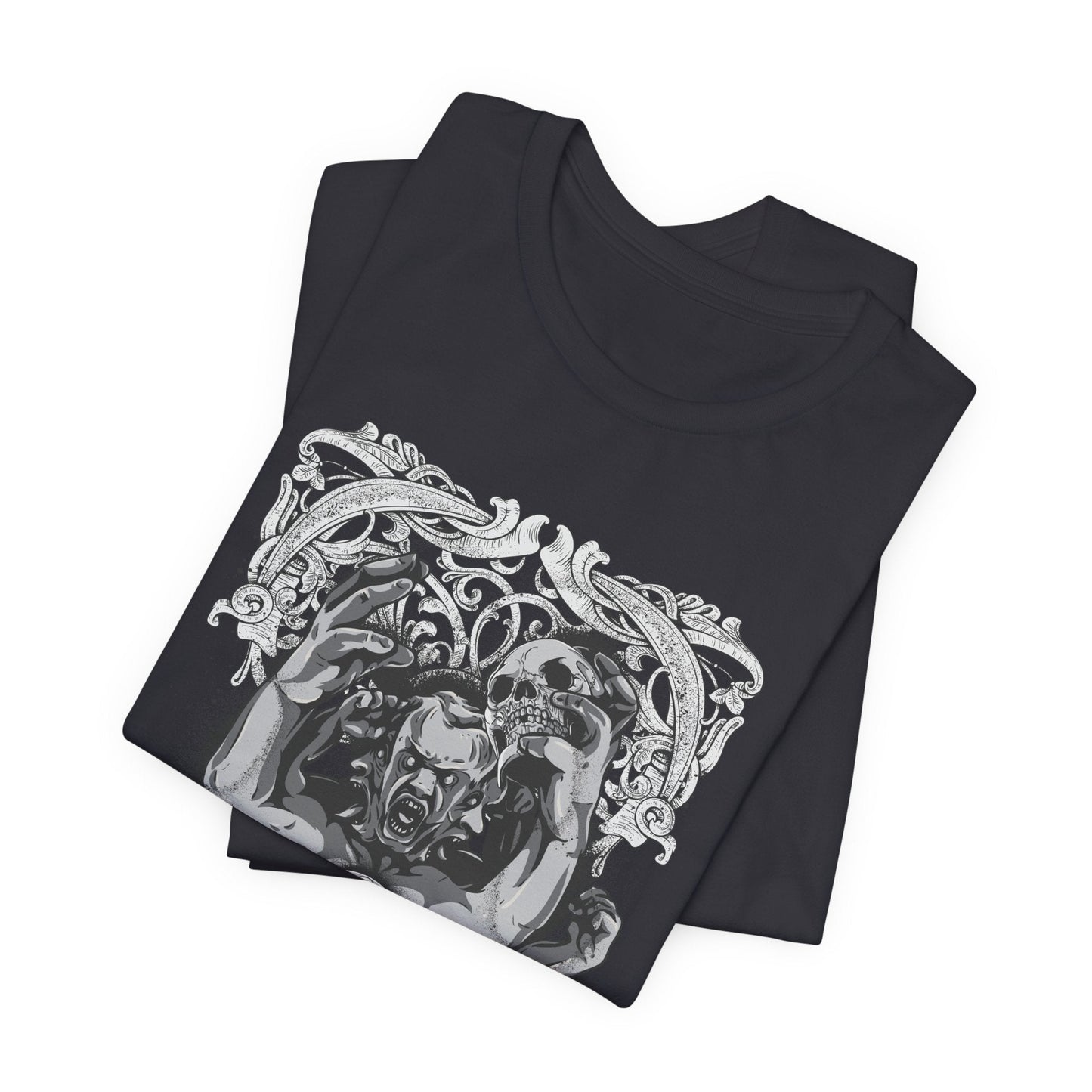 Mask Artwork Illustration Graphic Unisex Cotton T-Shirt r17