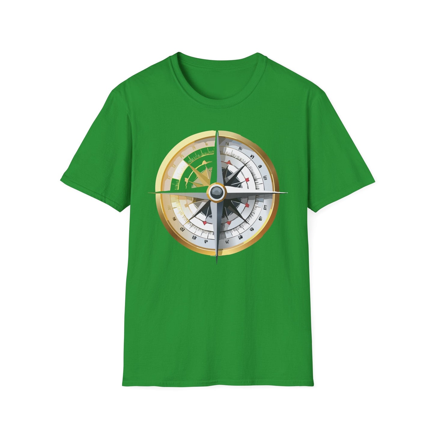 Compass Navigator Graphic Tee Unisex 100 Cotton 14