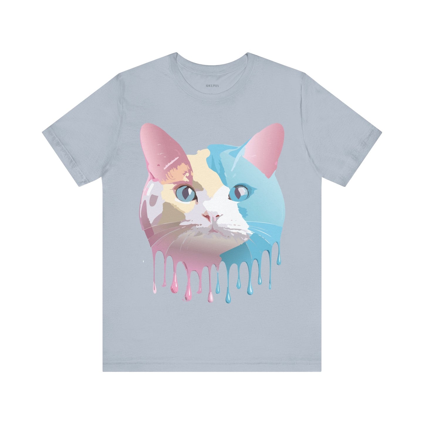 Cat Graphic Tee Unisex Jersey Short Sleeve By Adelpha Art Design