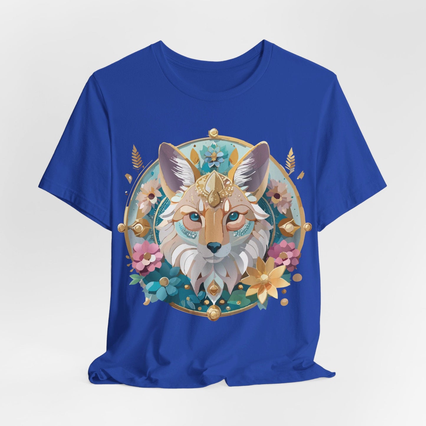 Adelpha Vintage Inspired Graphic Tee Medallion Art Unisex Short Sleeve Shirt Premium