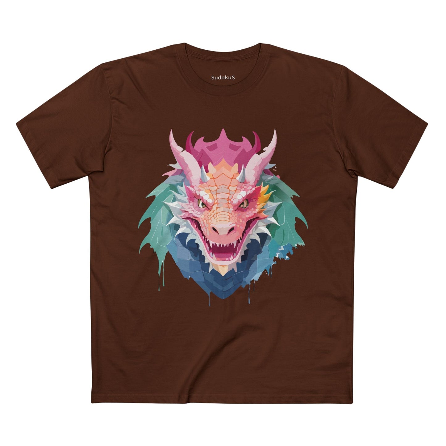 Dragon Graphic Unisex 100 Cotton Staple Tee 6