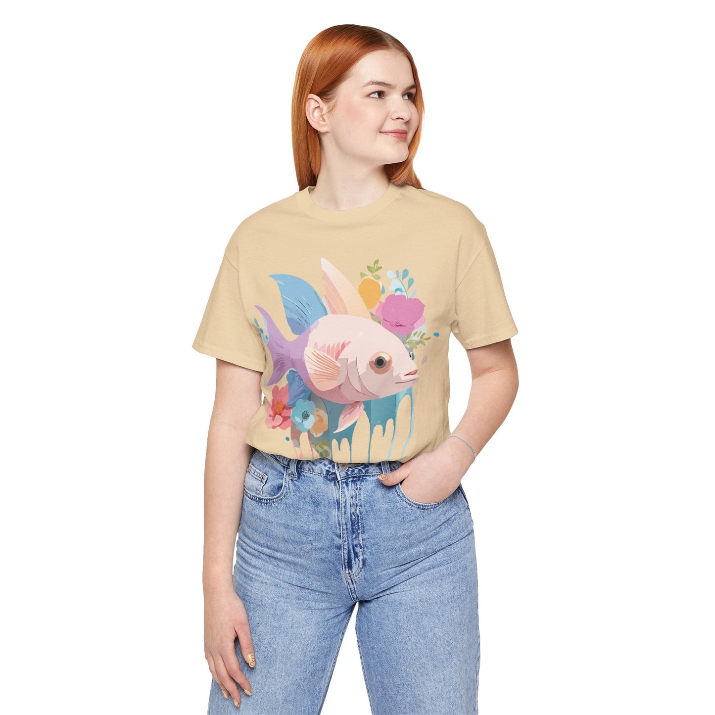 Adelpha Graphic Unisex Tee With Vintage Inspired Artwork Short Sleeve Premium Quality Cotton