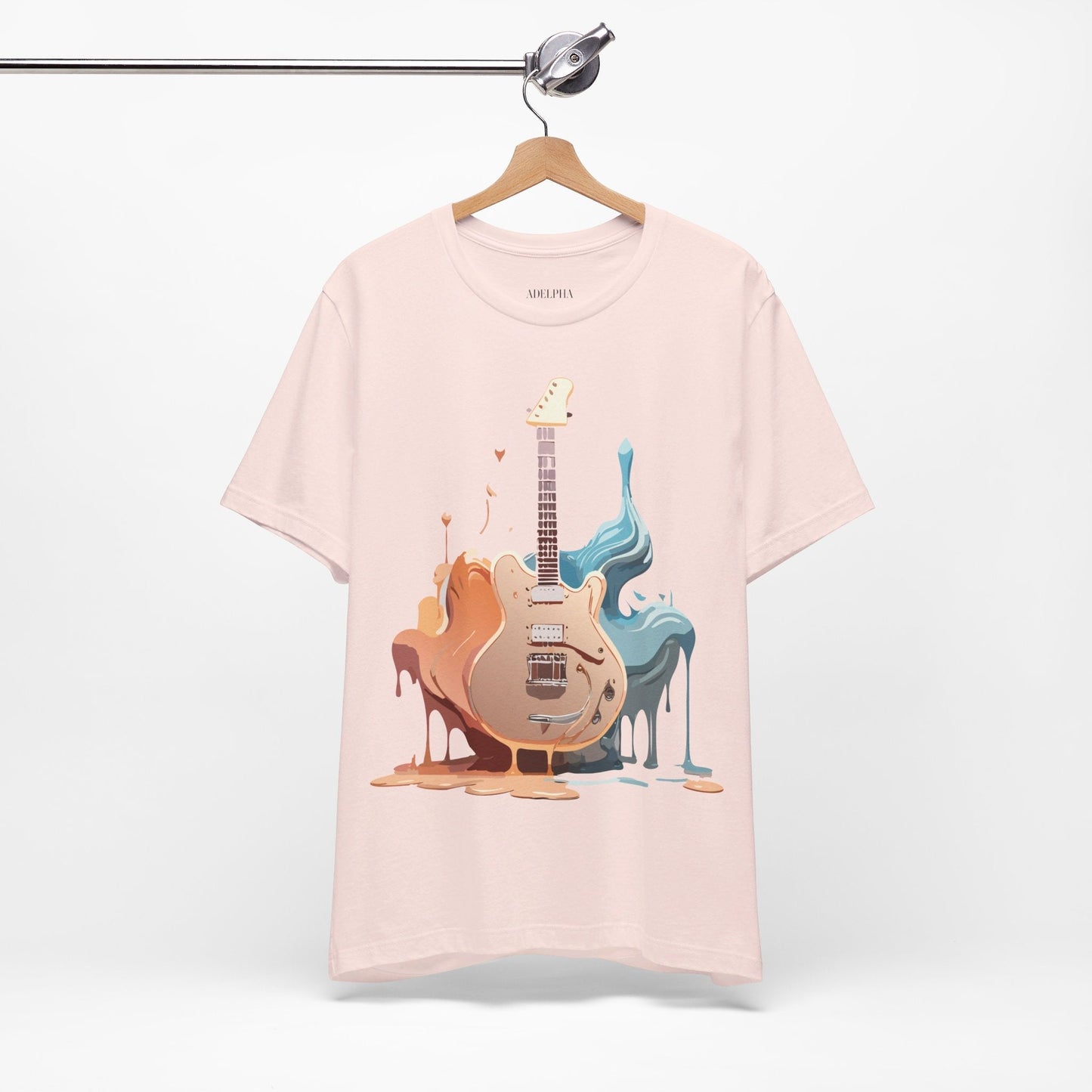 Music Graphic Tee Unisex Jersey Short Sleeve Adelpha Vintage Inspired Artwork Premium Design