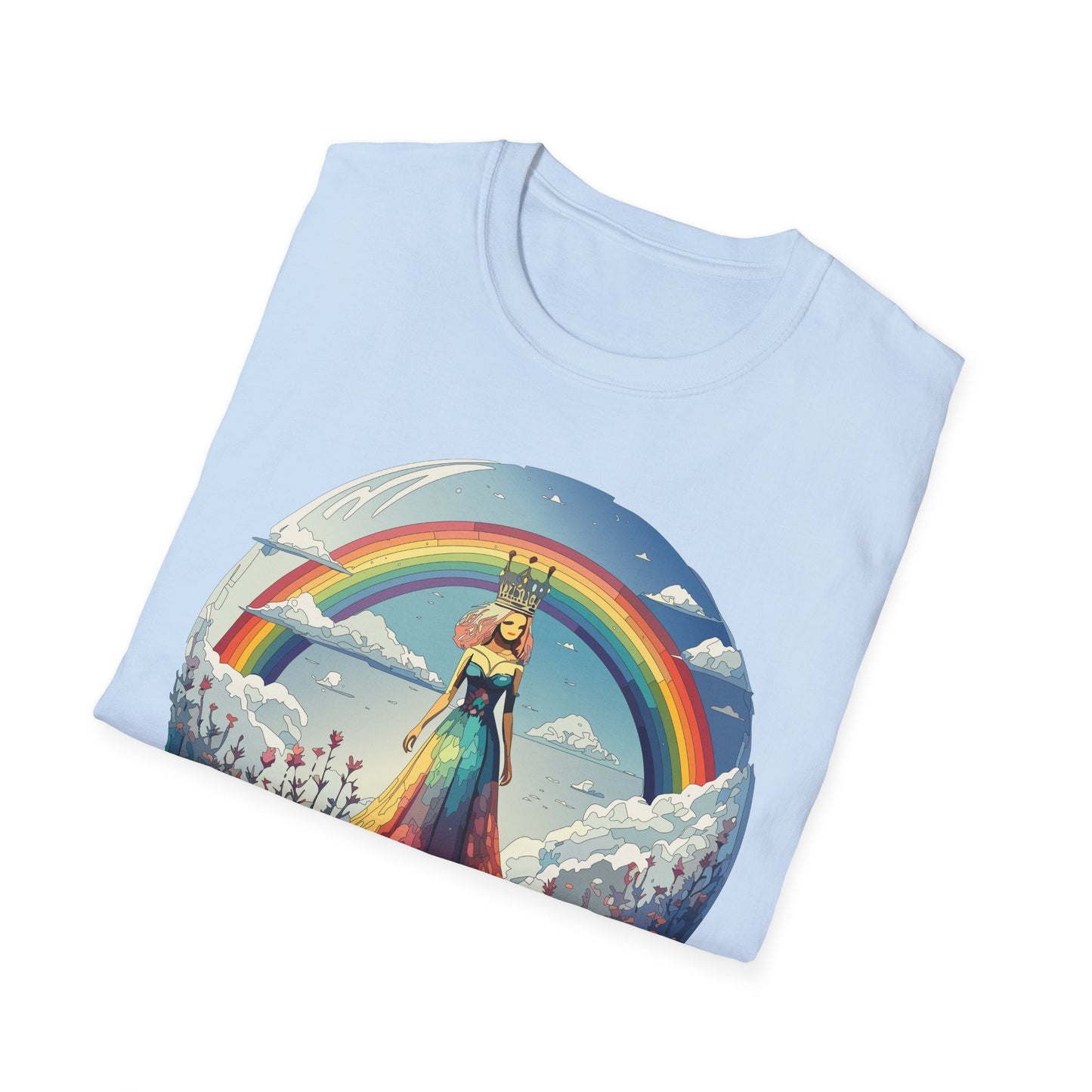Womens Graphic T Shirt Art Design Tee Softstyle 64000 100 Percent Cotton Comfort