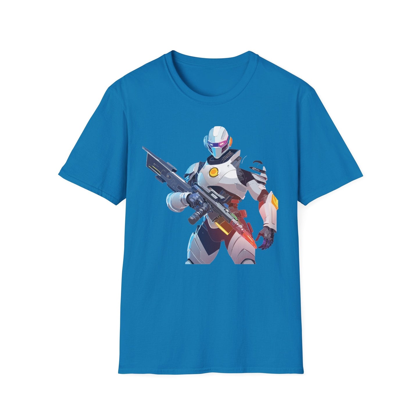 Unisex Robocop T Shirt Graphic With Classic Robocop Design Softstyle 100 Cotton Tee