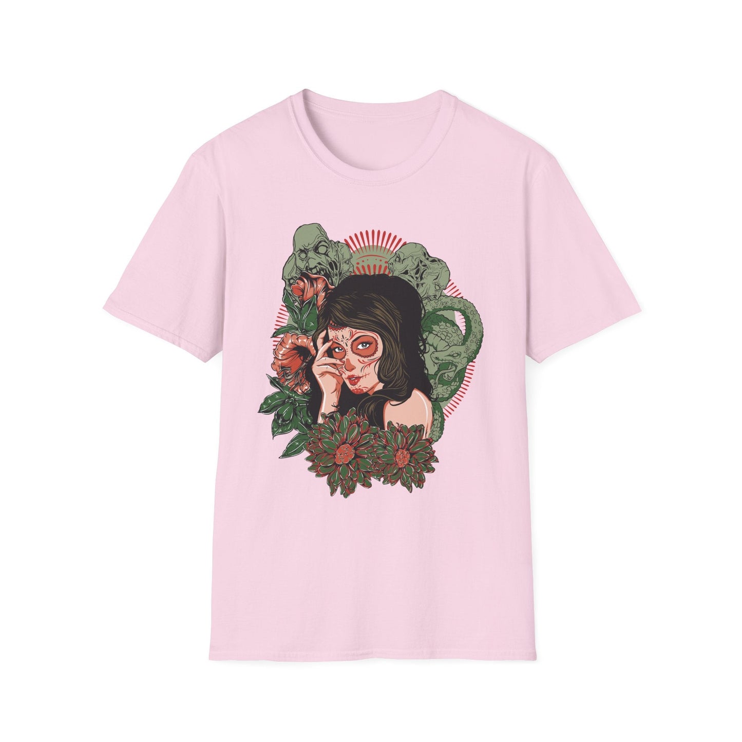 Art Design Graphic Tee Shirt Unisex Softstyle Cotton Art Shirt for Graphic Lovers