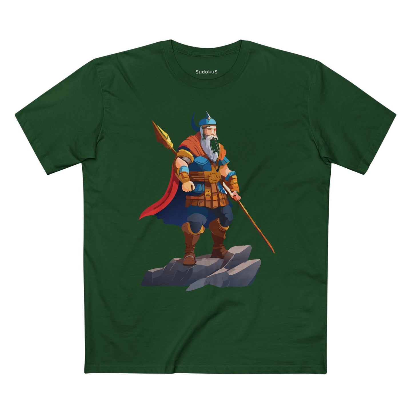 Viking Graphic Unisex 100 Cotton Staple Tee 3